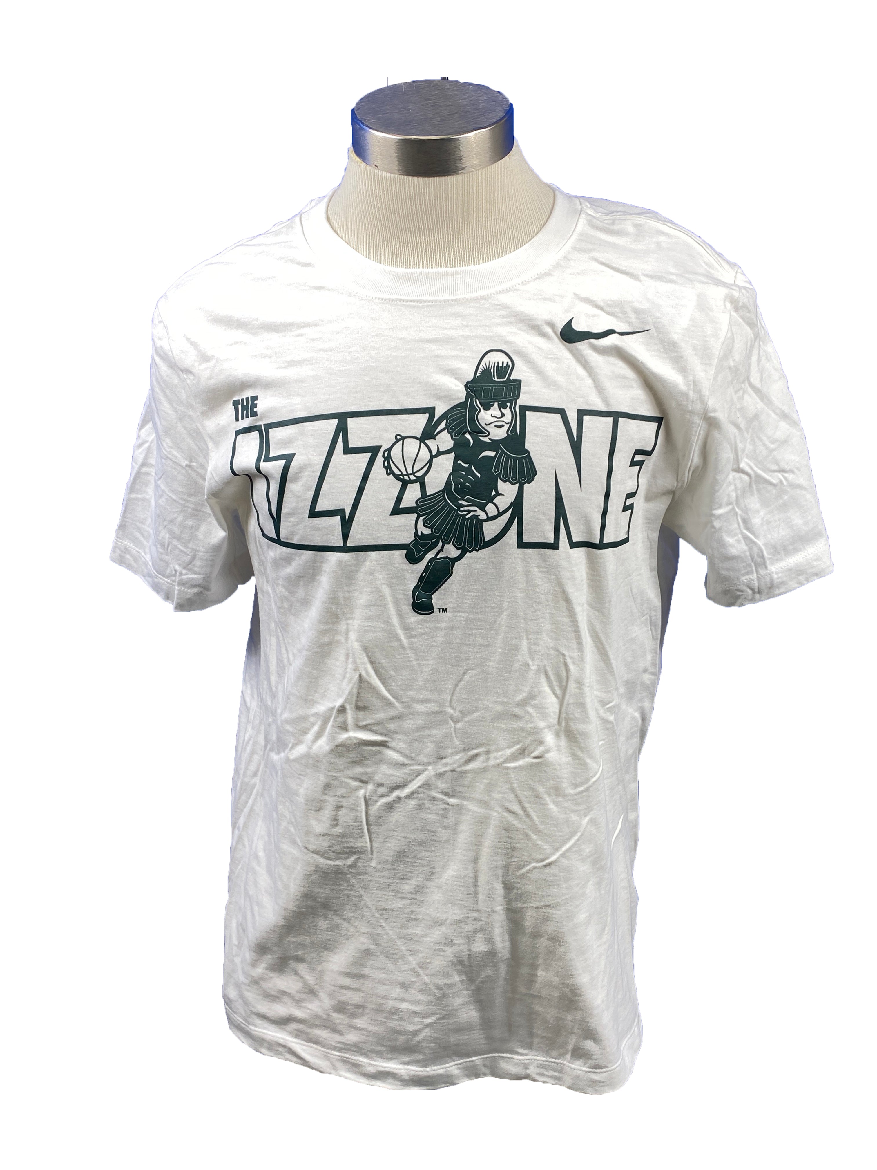 Nike White 2024 The Izzone MSU Basketball T-Shirt Men's Size M