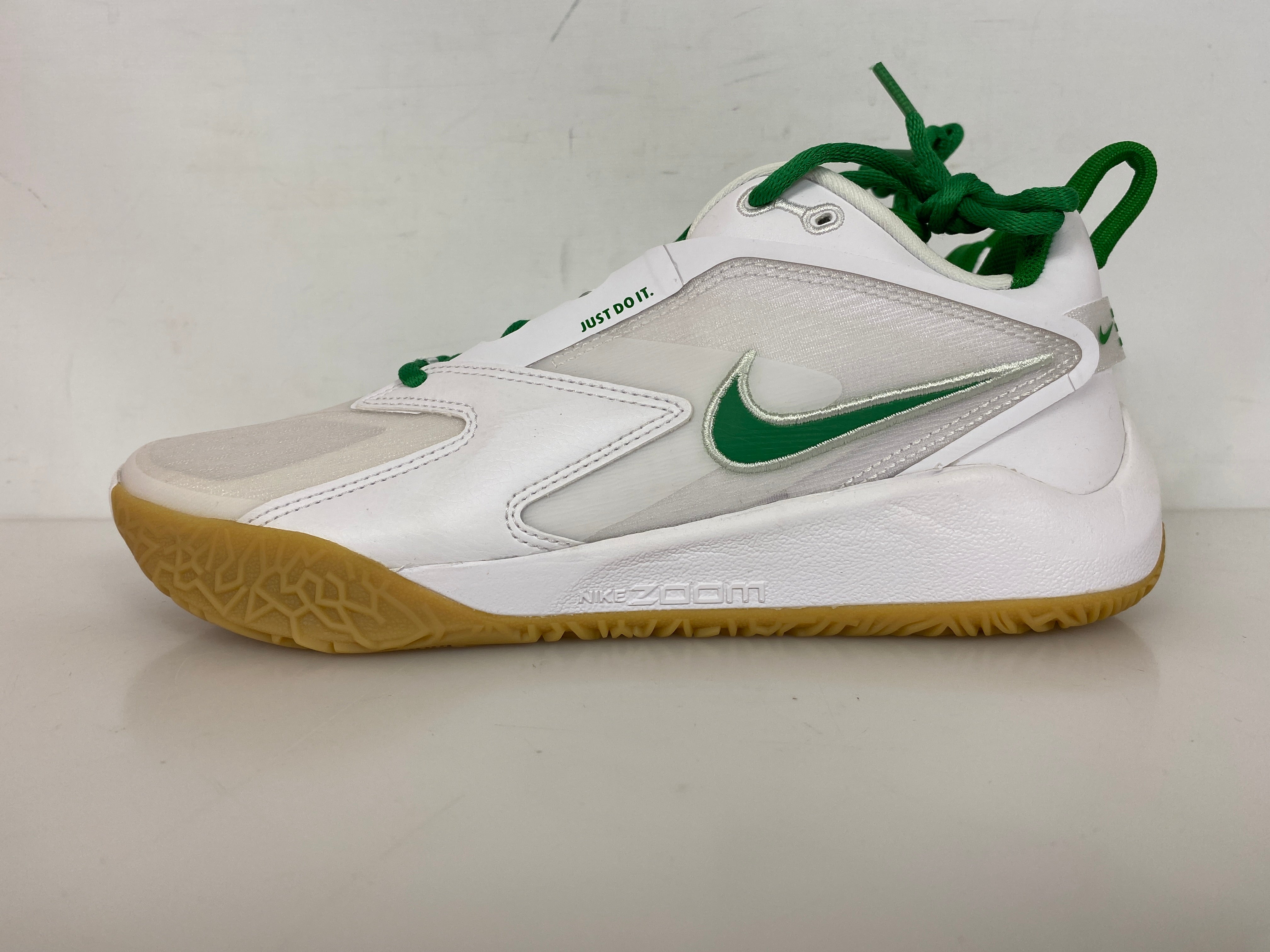 Nike White Air Zoom Hyperace 3 Volleyball Shoes Men's Size 9.5