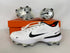 Nike White and Black Alpha Hurache Elite 3 Low MCS Gen FS Baseball Cleats Men's Size 12