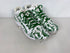 Nike White and Green Alpha Hurache Elite 2 Low Baseball Cleats Men's Size 16