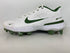 Nike White and Green Alpha Hurache Elite 3 Low MCS Gen FS Baseball Cleats Men's Size 10.5