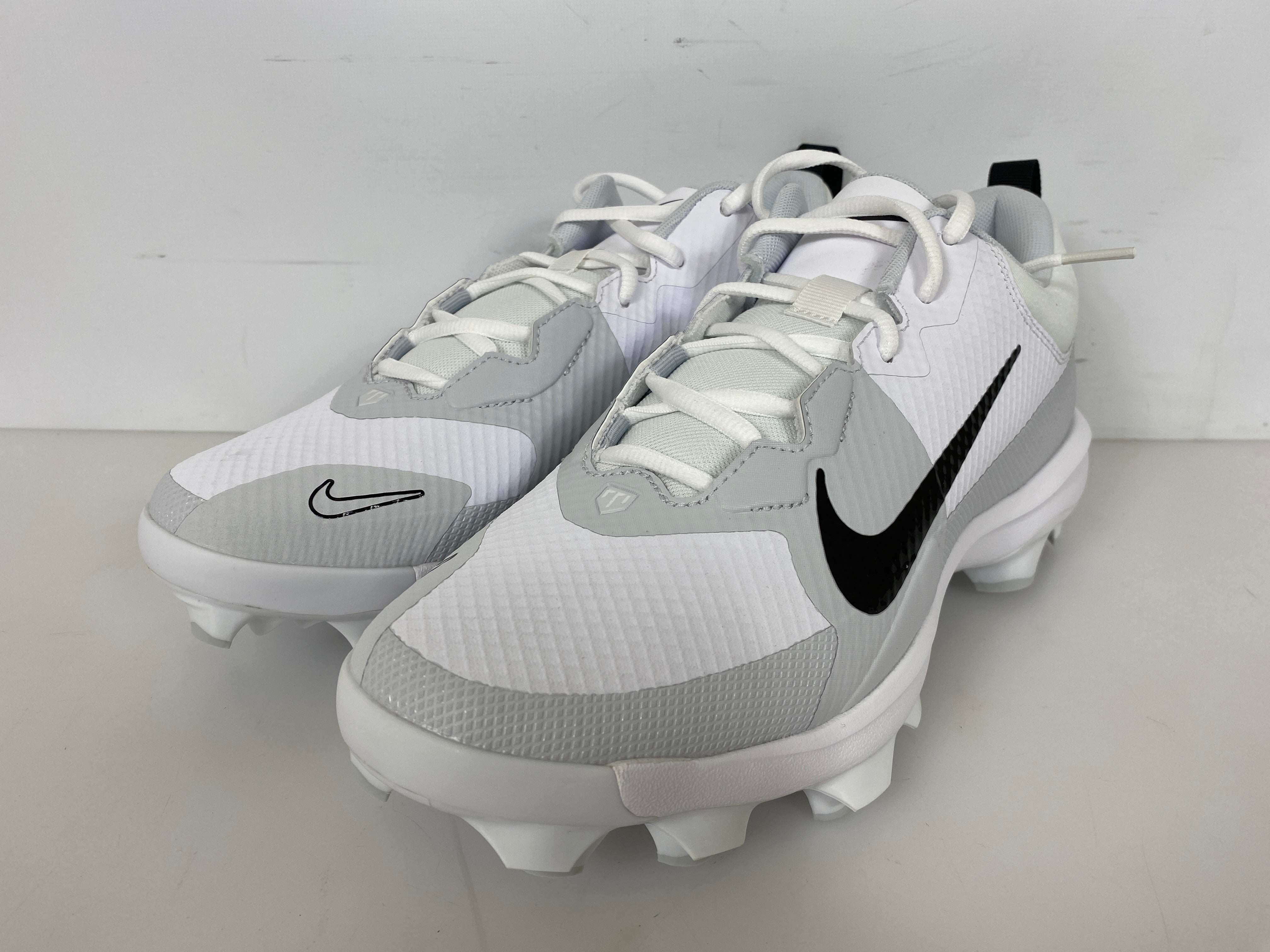 Nike White Force Trout 9 Pro MCS Baseball Cleats Men's Size 11.5