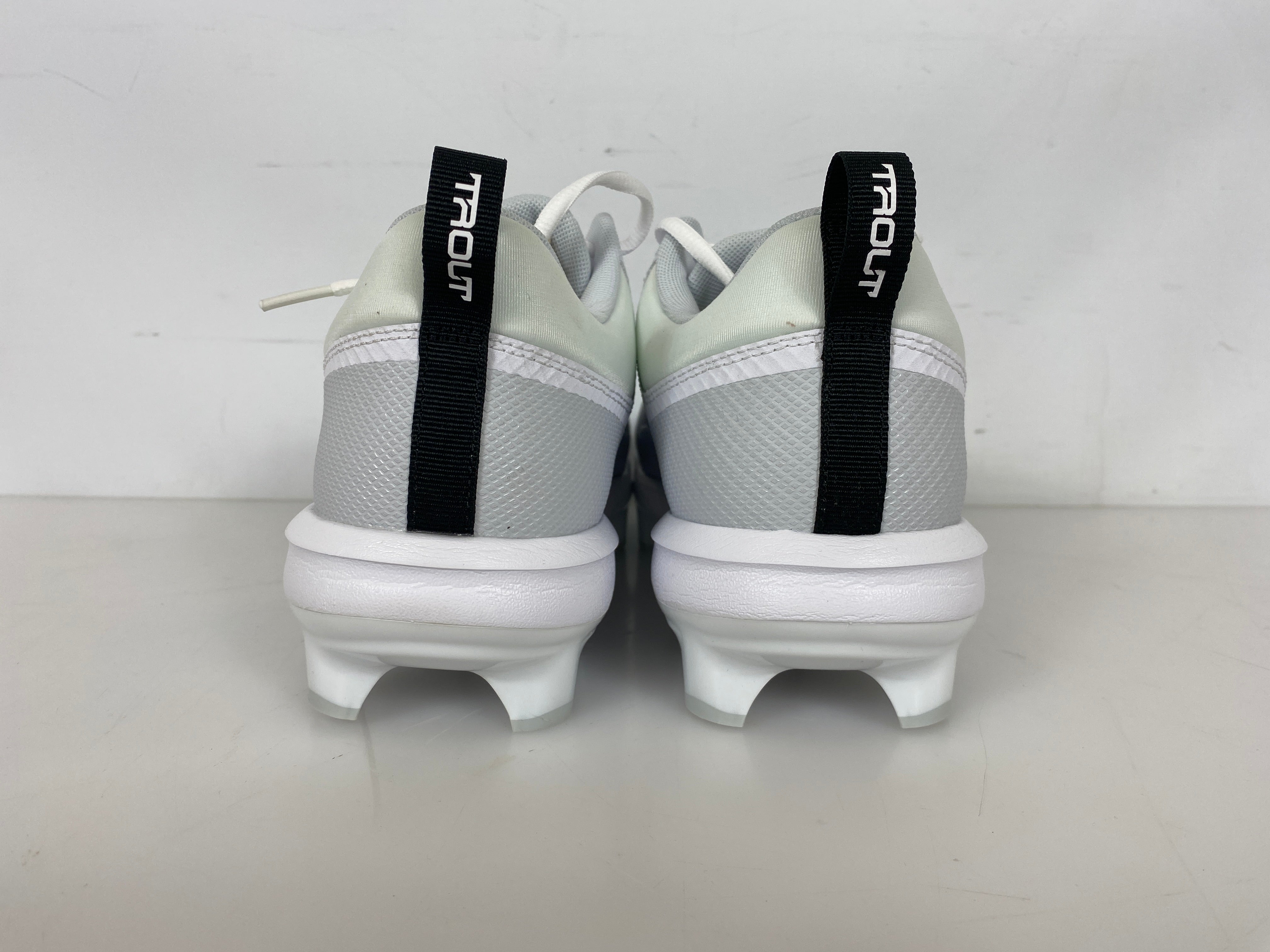 Nike White Force Trout 9 Pro MCS Baseball Cleats Men's Size 11.5