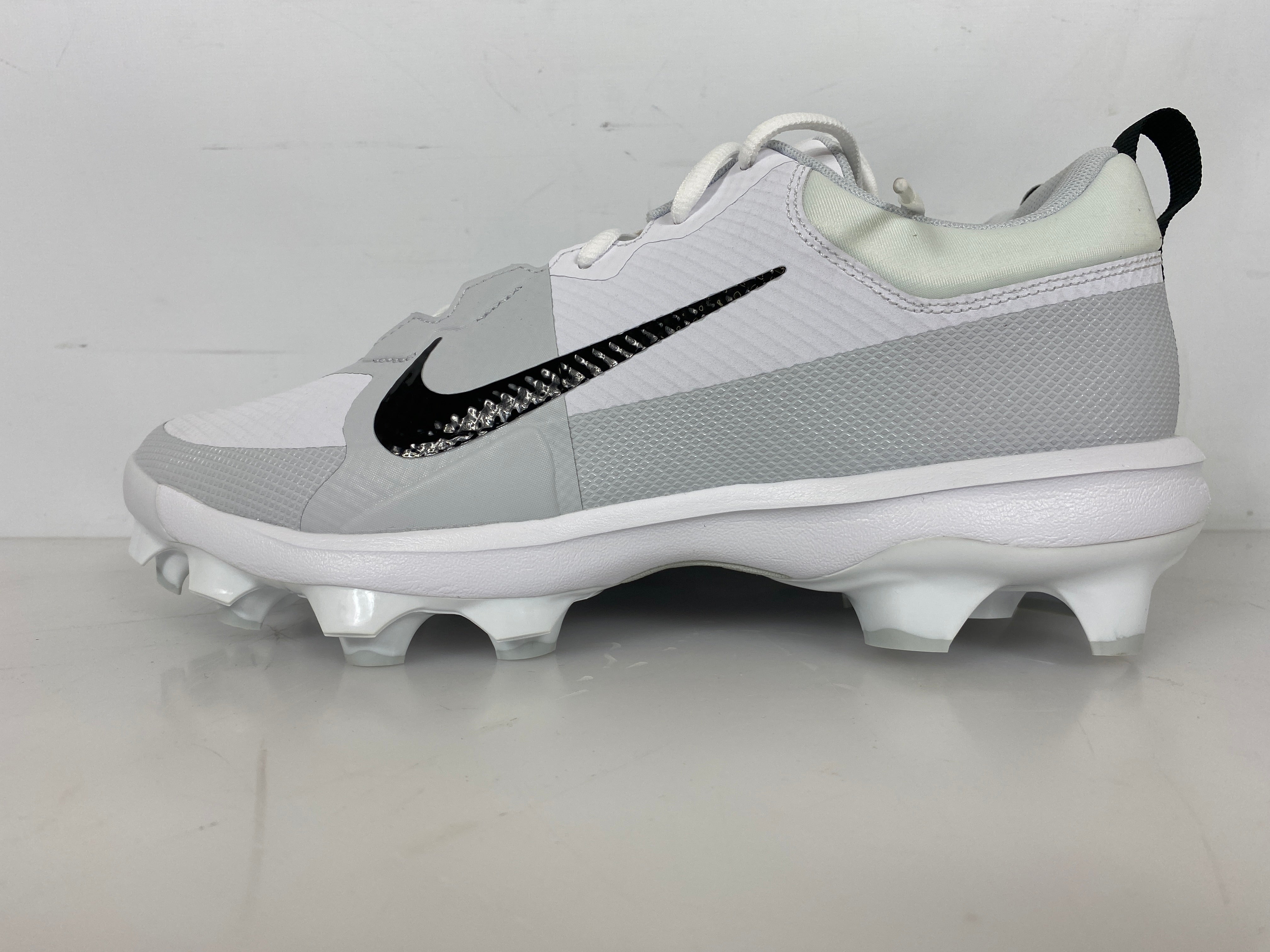 Nike White Force Trout 9 Pro MCS Baseball Cleats Men's Size 11.5