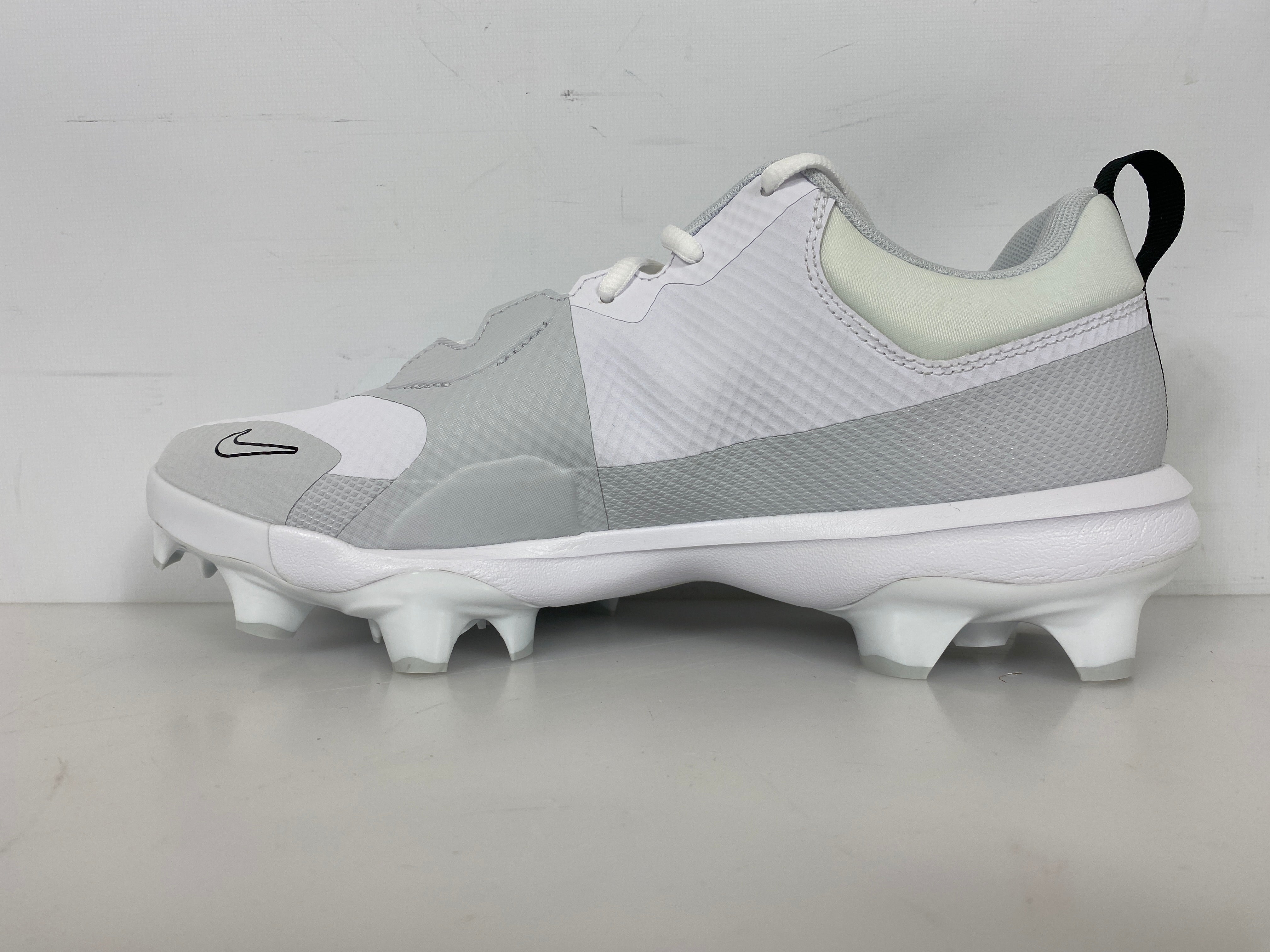 Nike White Force Trout 9 Pro MCS Baseball Cleats Men's Size 11.5