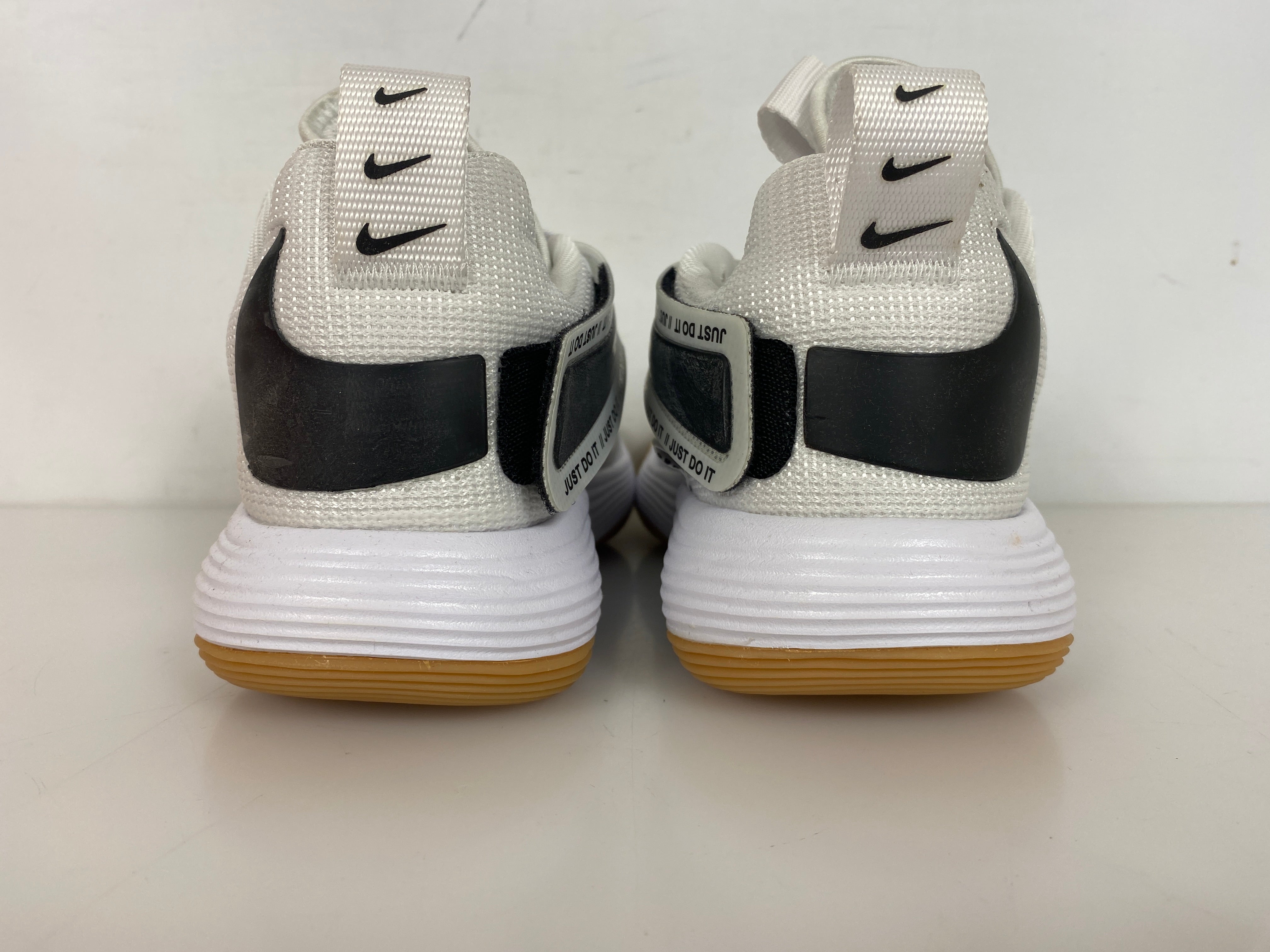 Nike White React Hyperset Volleyball Shoes Women's Size 9