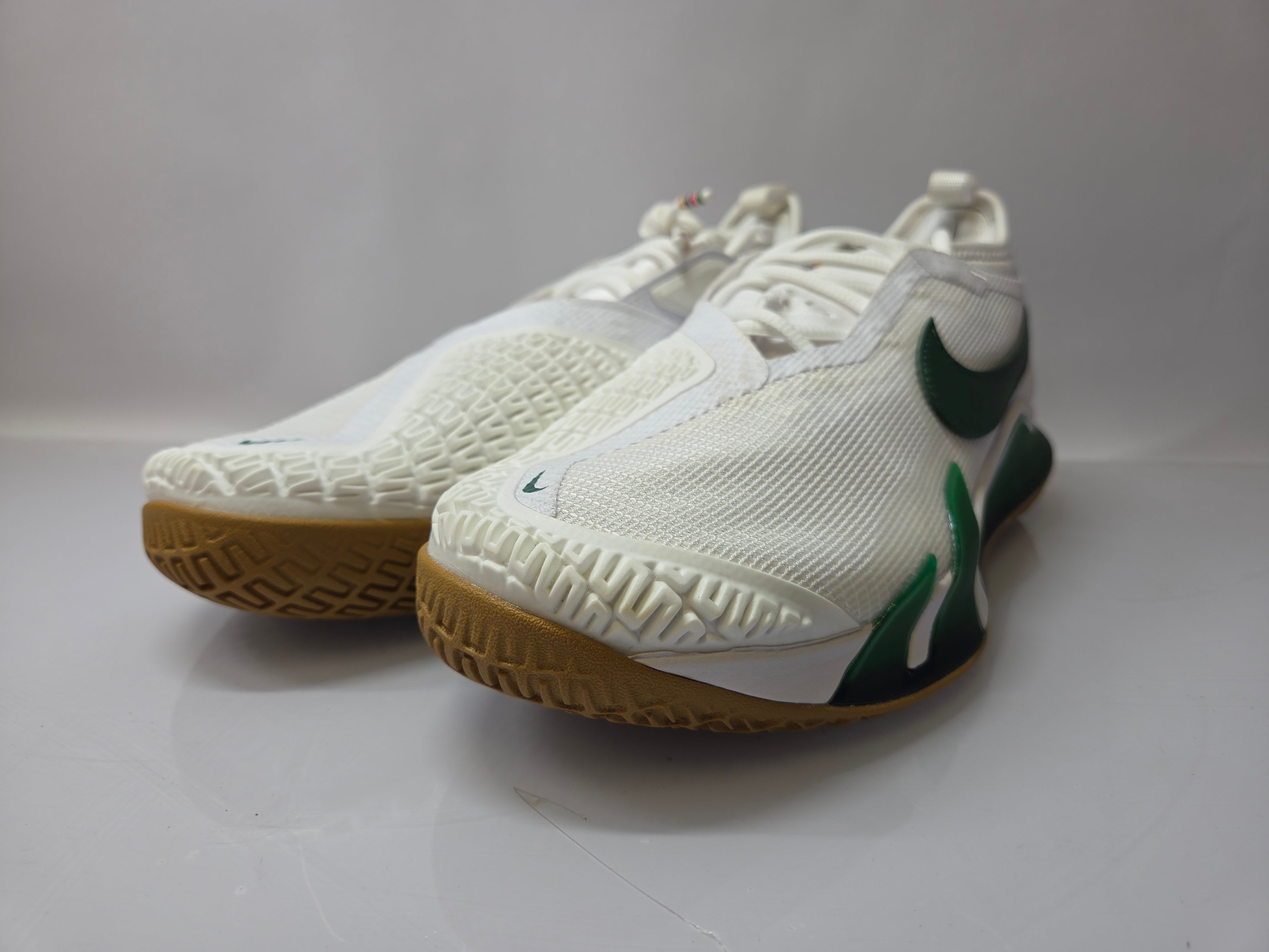 Nike White React Vapor NXT HC Tennis Shoes Women's Size 10