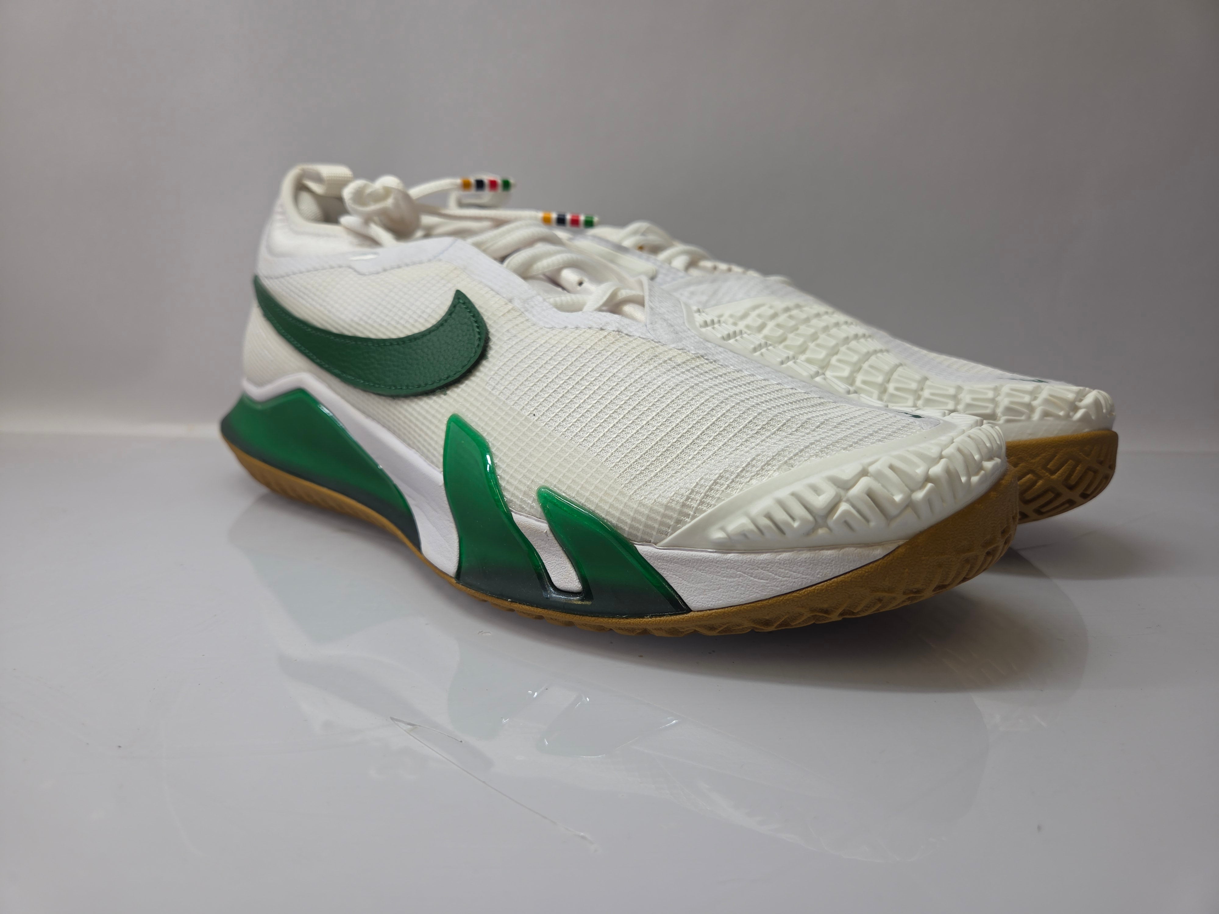 Nike White React Vapor NXT HC Tennis Shoes Women's Size 10