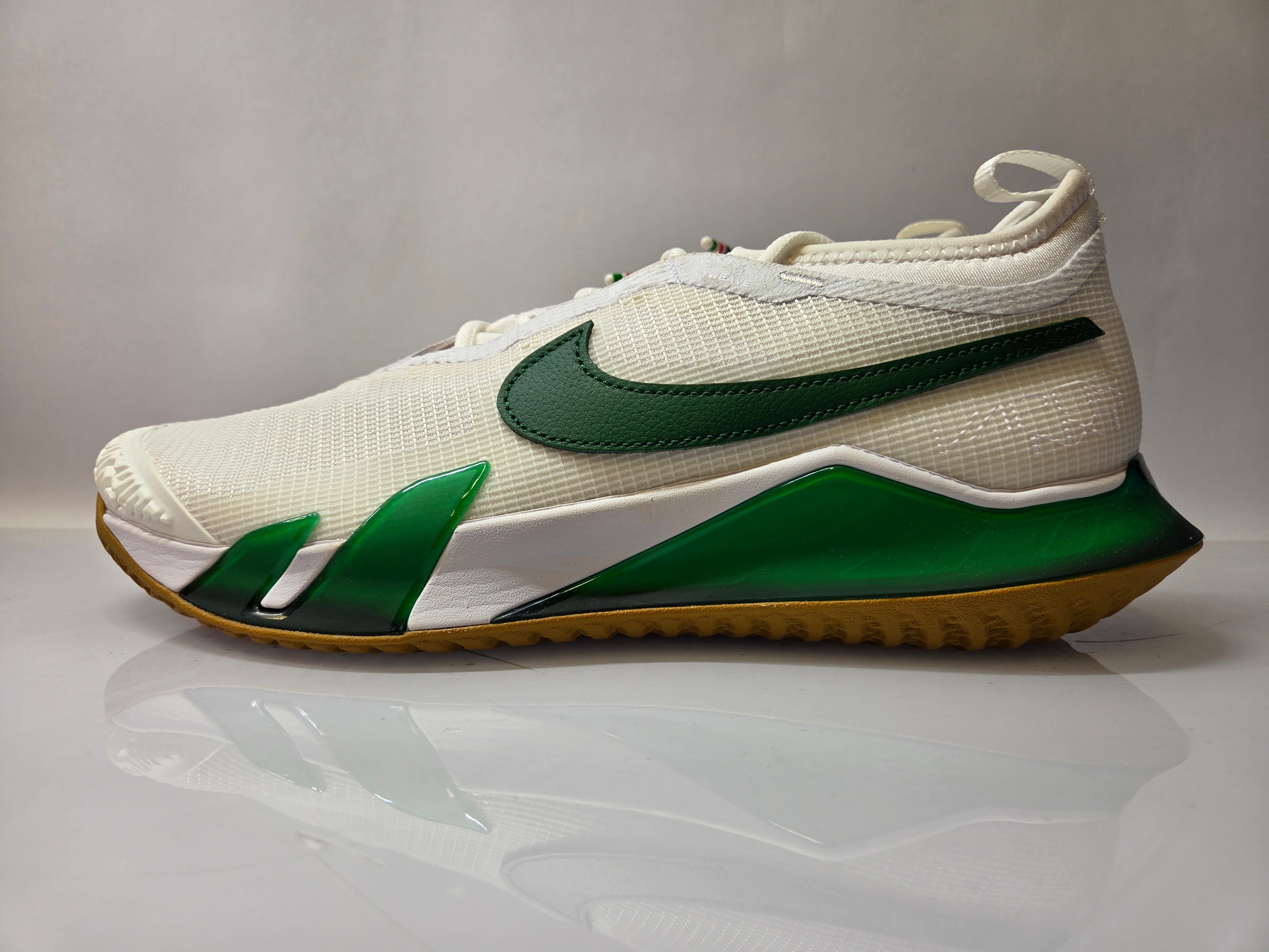 Nike White React Vapor NXT HC Tennis Shoes Women's Size 10