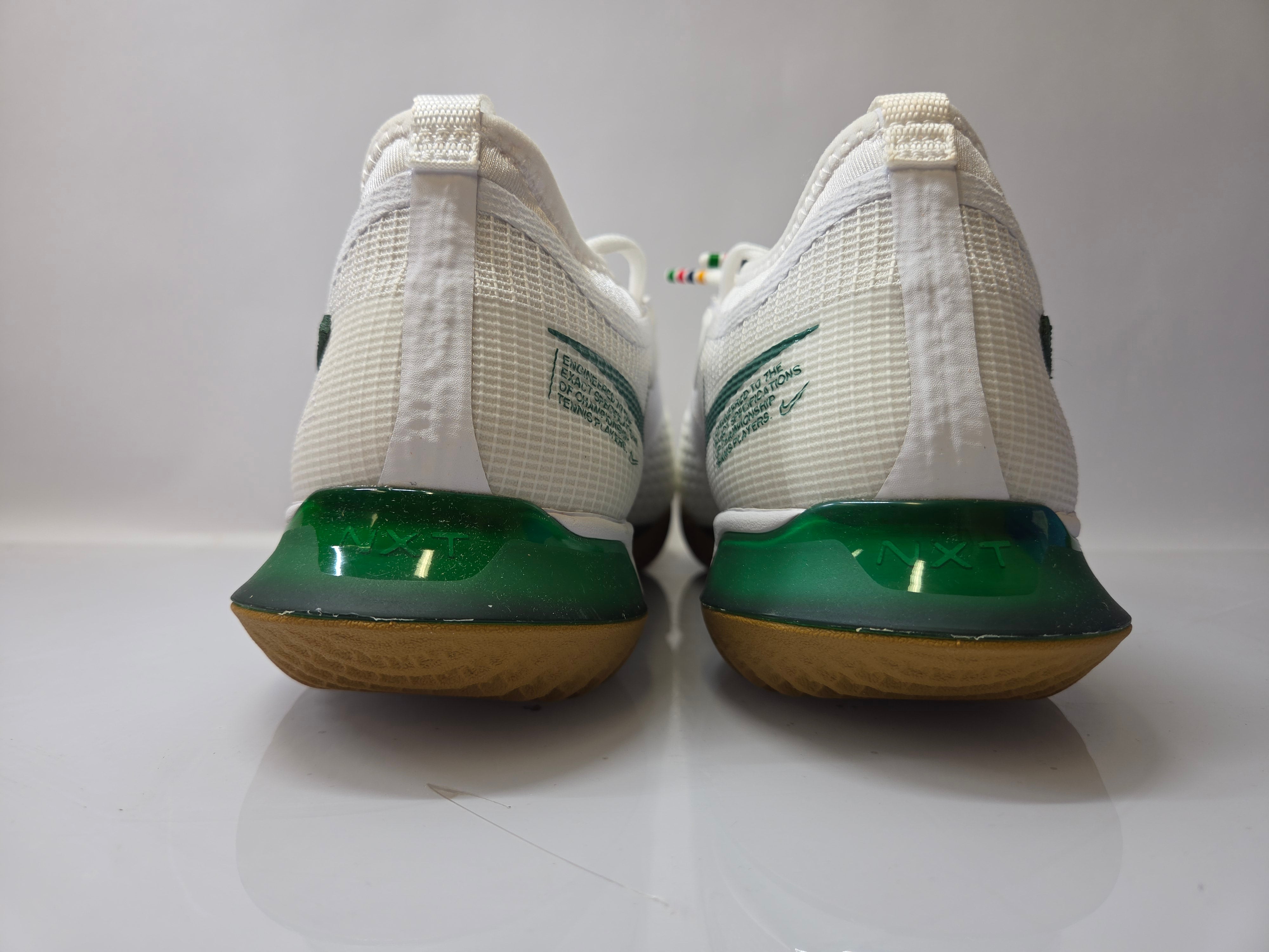 Nike White React Vapor NXT HC Tennis Shoes Women's Size 10