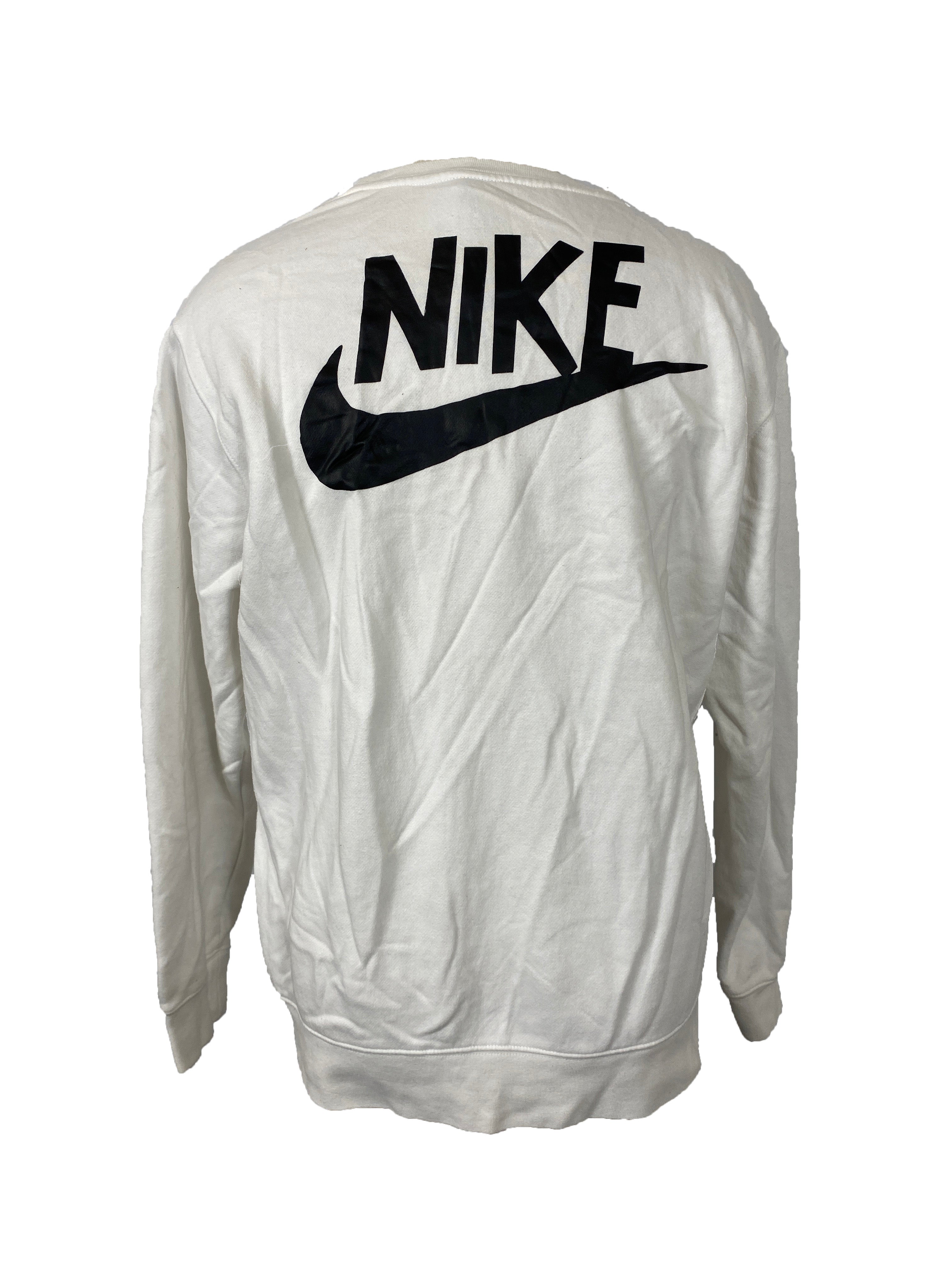 Nike White Sweatshirt Men's Size L