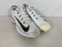 Nike White/Black Alpha Hurache Elite 4 Low Baseball Cleats Men's Size 7