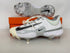 Nike White/Black Alpha Hurache Elite 4 Low Baseball Cleats Men's Size 7