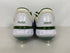 Nike White/Green Alpha Hurache Elite 4 Low Baseball Cleats Men's Size 13.5