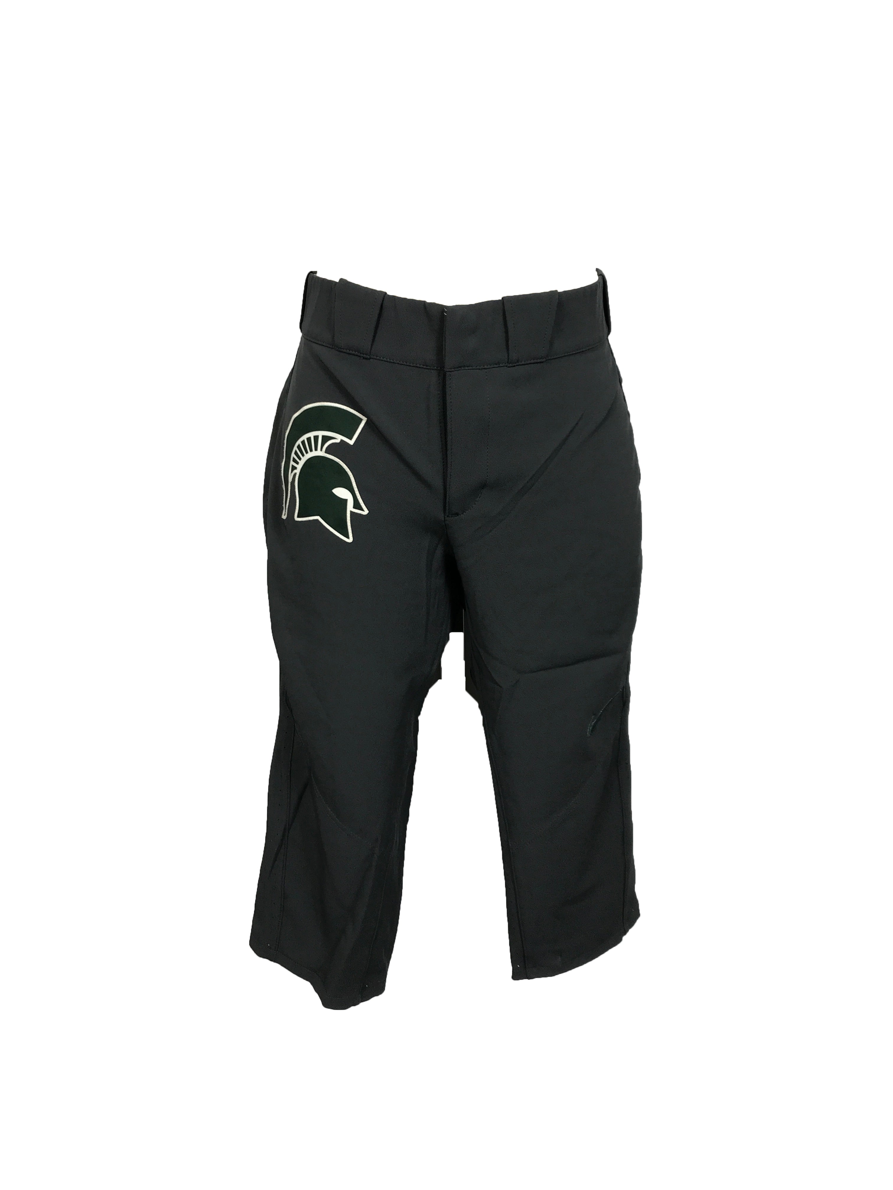 Nike x Michigan State Grey Softball Capri Pants Women's Size M L+2