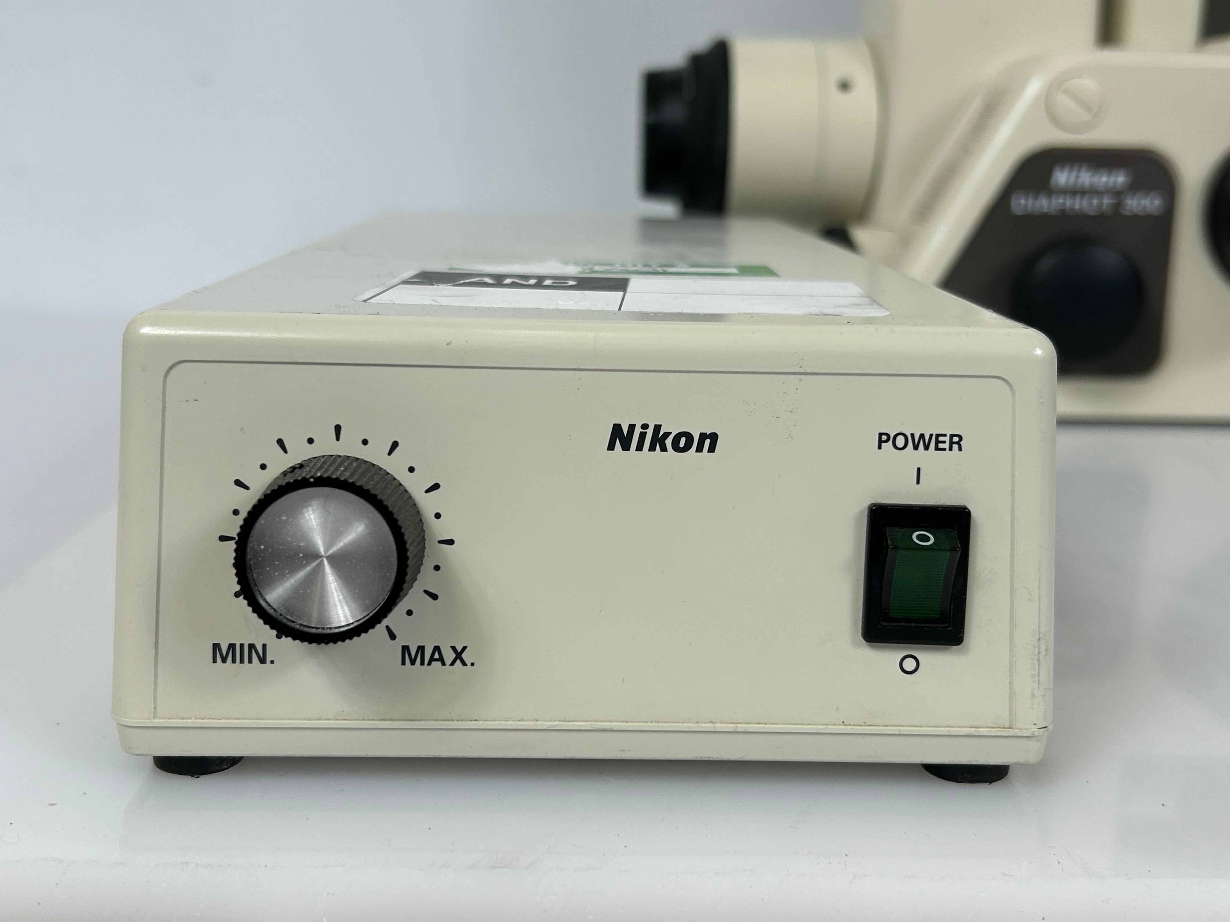Nikon Diaphot 300 Inverted Phase Contrast Microscope *Untested*