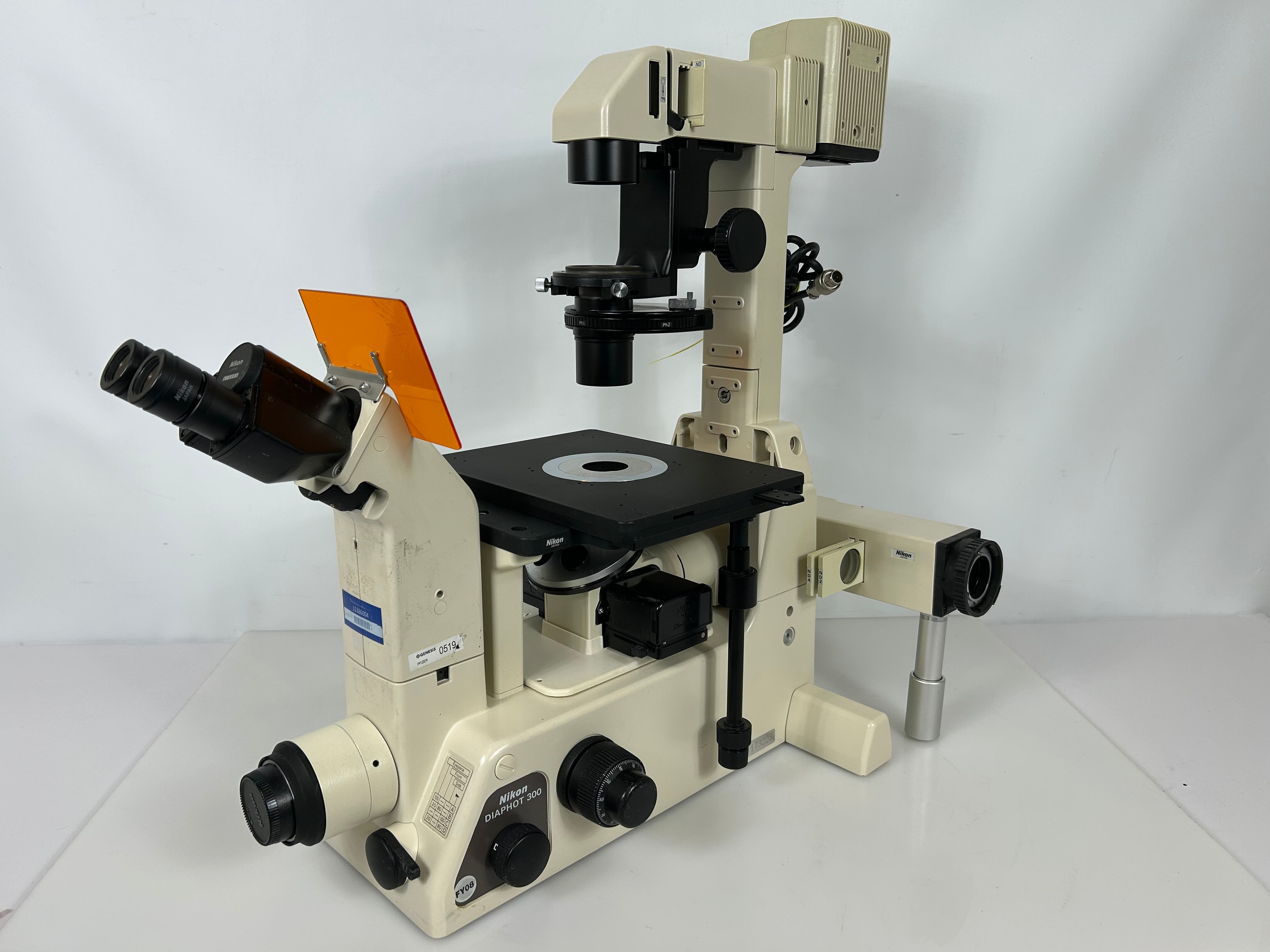 Nikon Diaphot 300 Inverted Phase Contrast Microscope *Untested*