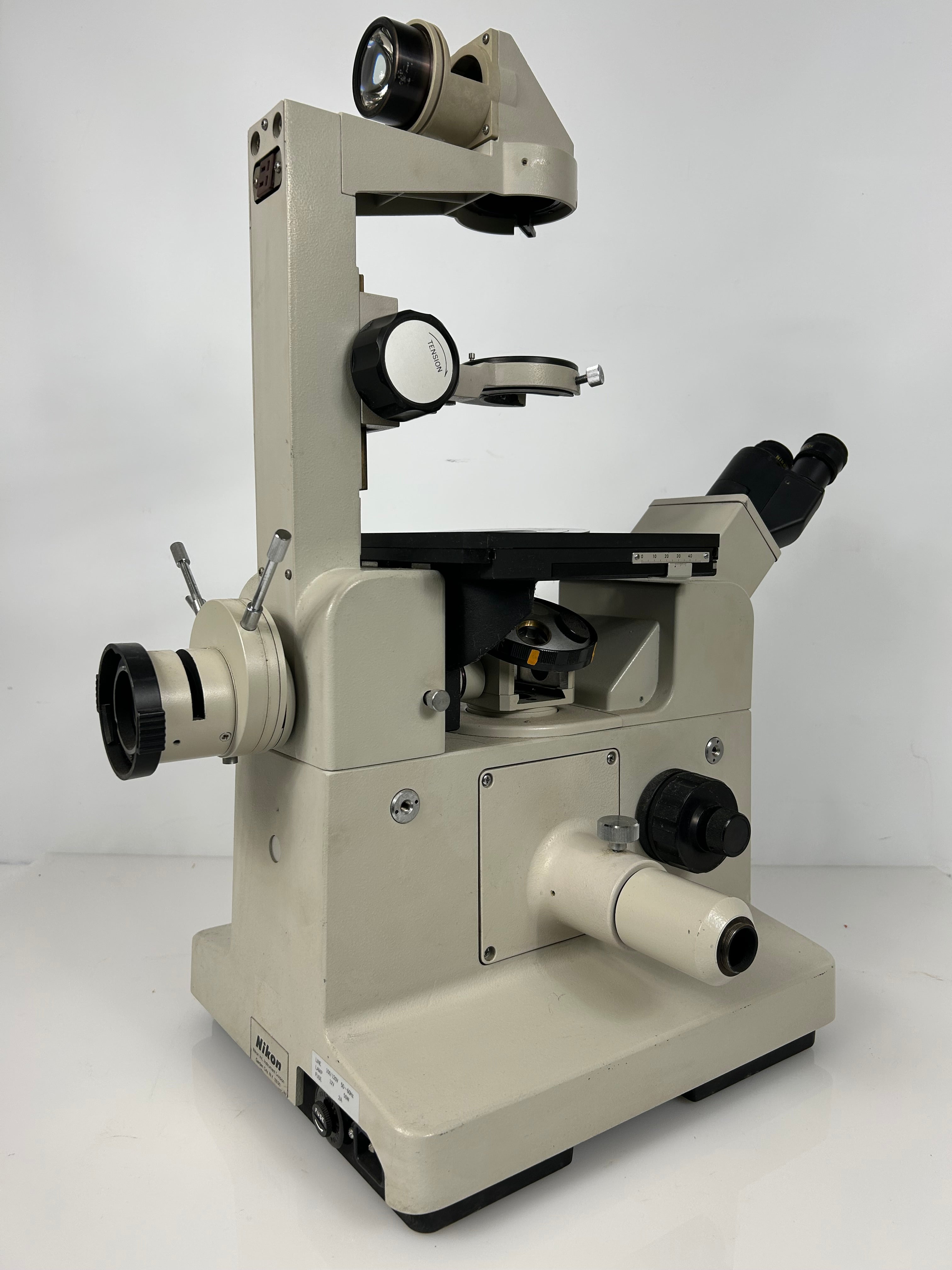 Nikon Diaphot TMD Microscope DIC Phase Contrast 4x 10x 40x *Untested*