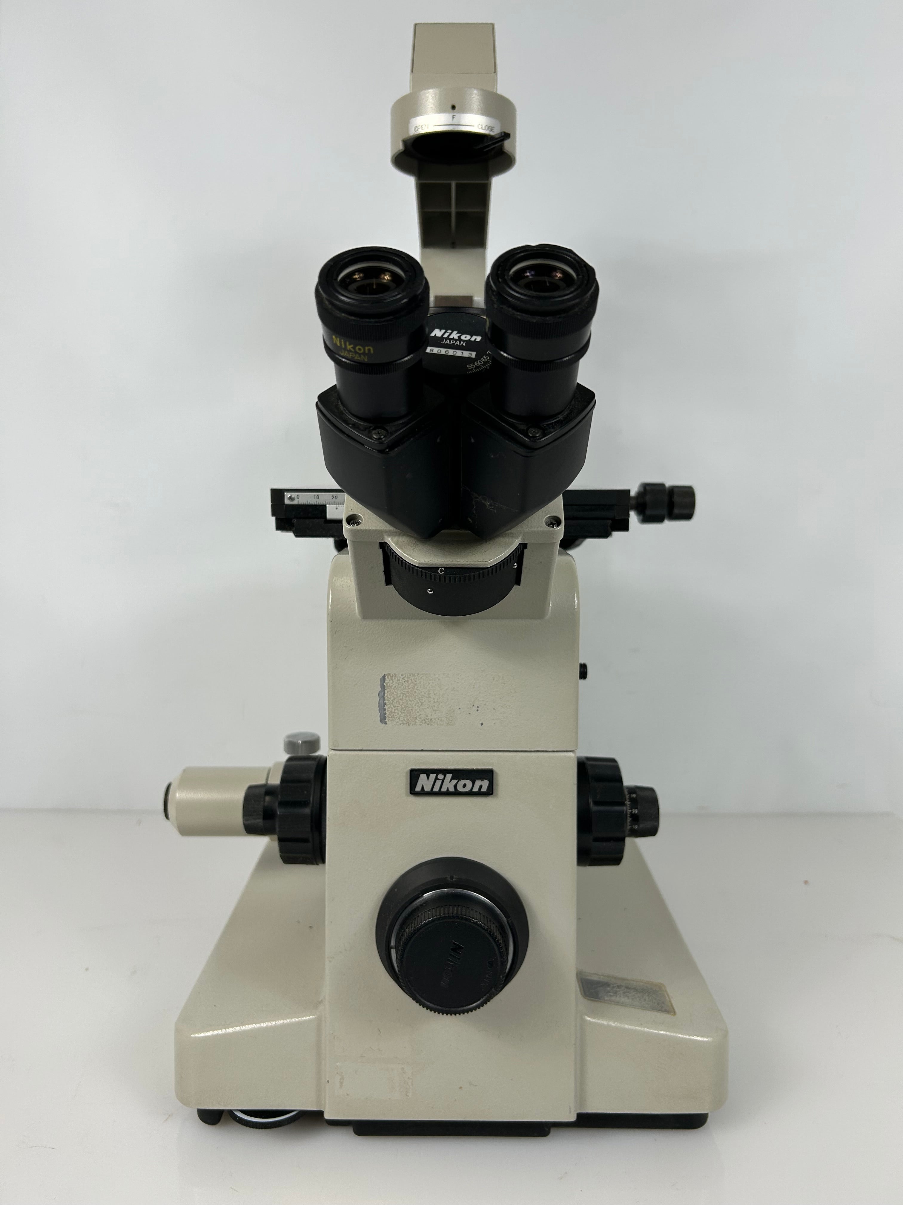 Nikon Diaphot TMD Microscope DIC Phase Contrast 4x 10x 40x *Untested*