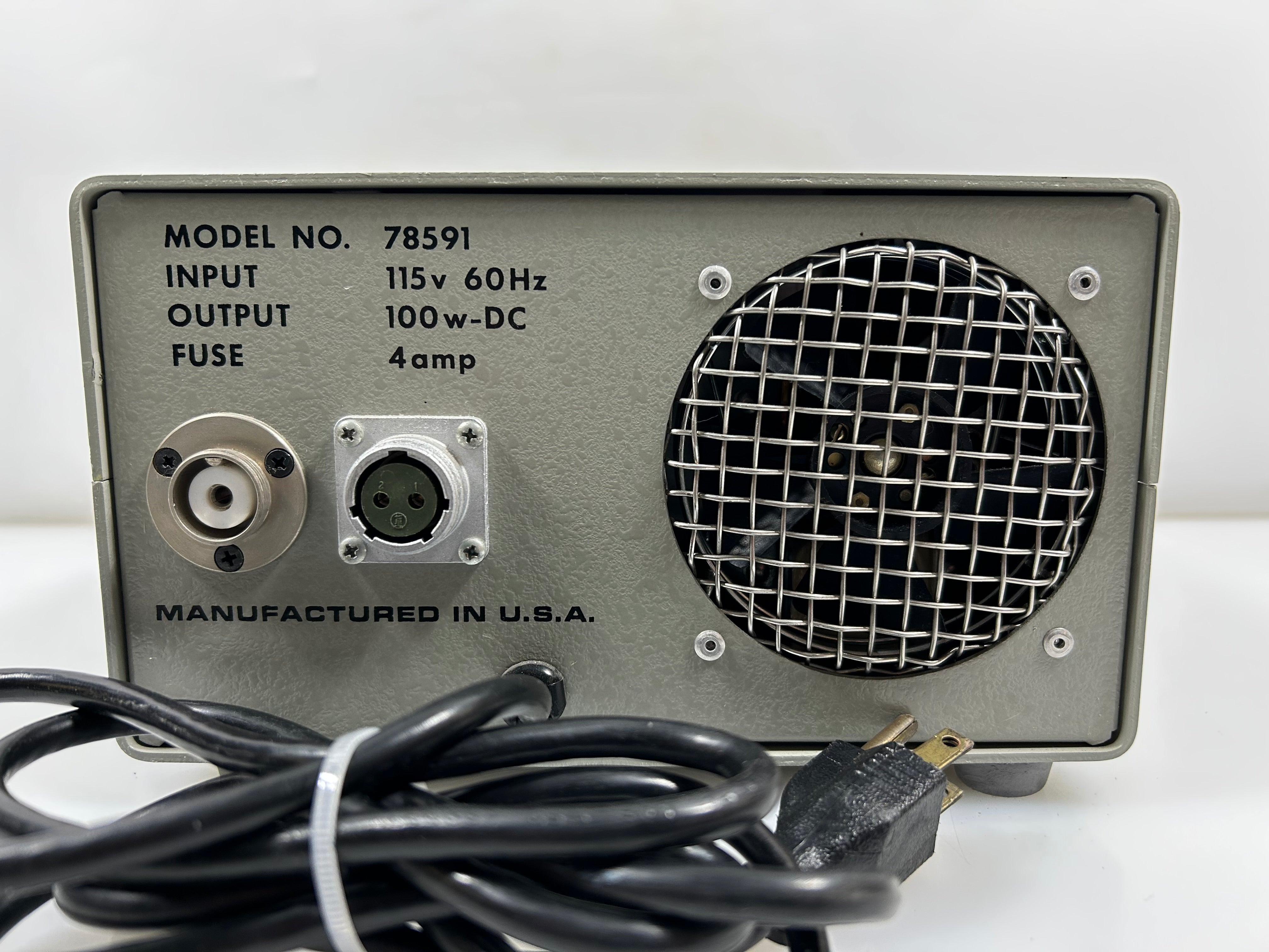 Nikon HBO 100W Lamp Power Supply Model 78591