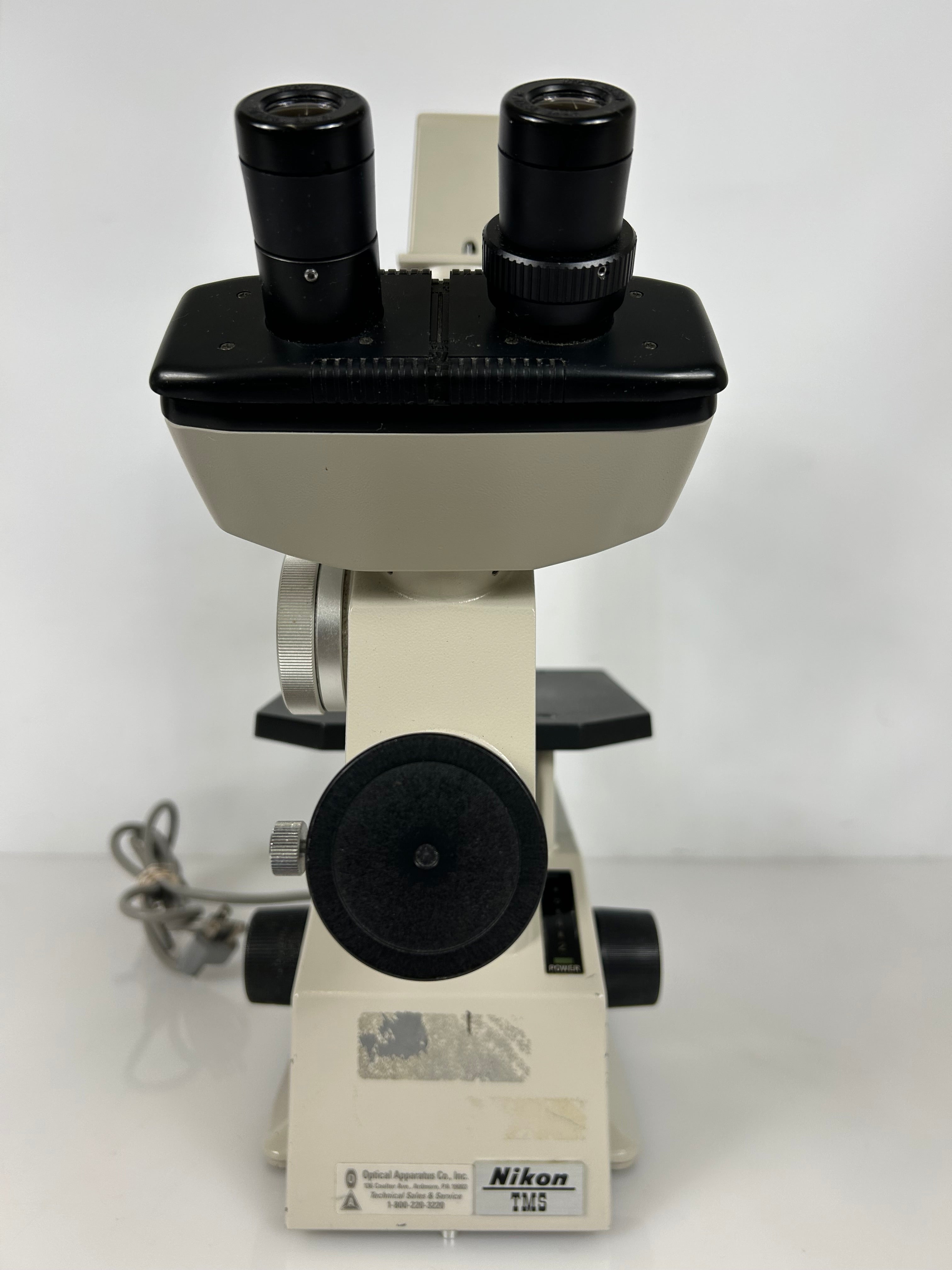 Nikon TMS Inverted Phase Contrast Microscope #1
