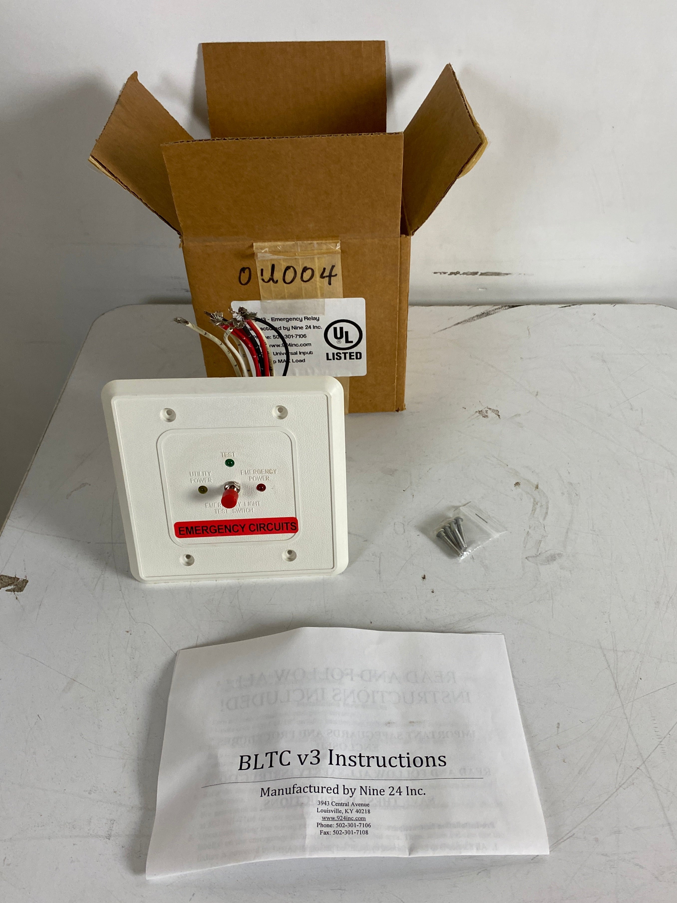 Nine 24 Inc #BLTCV3 Emergency Relay Ballast Pack of 4