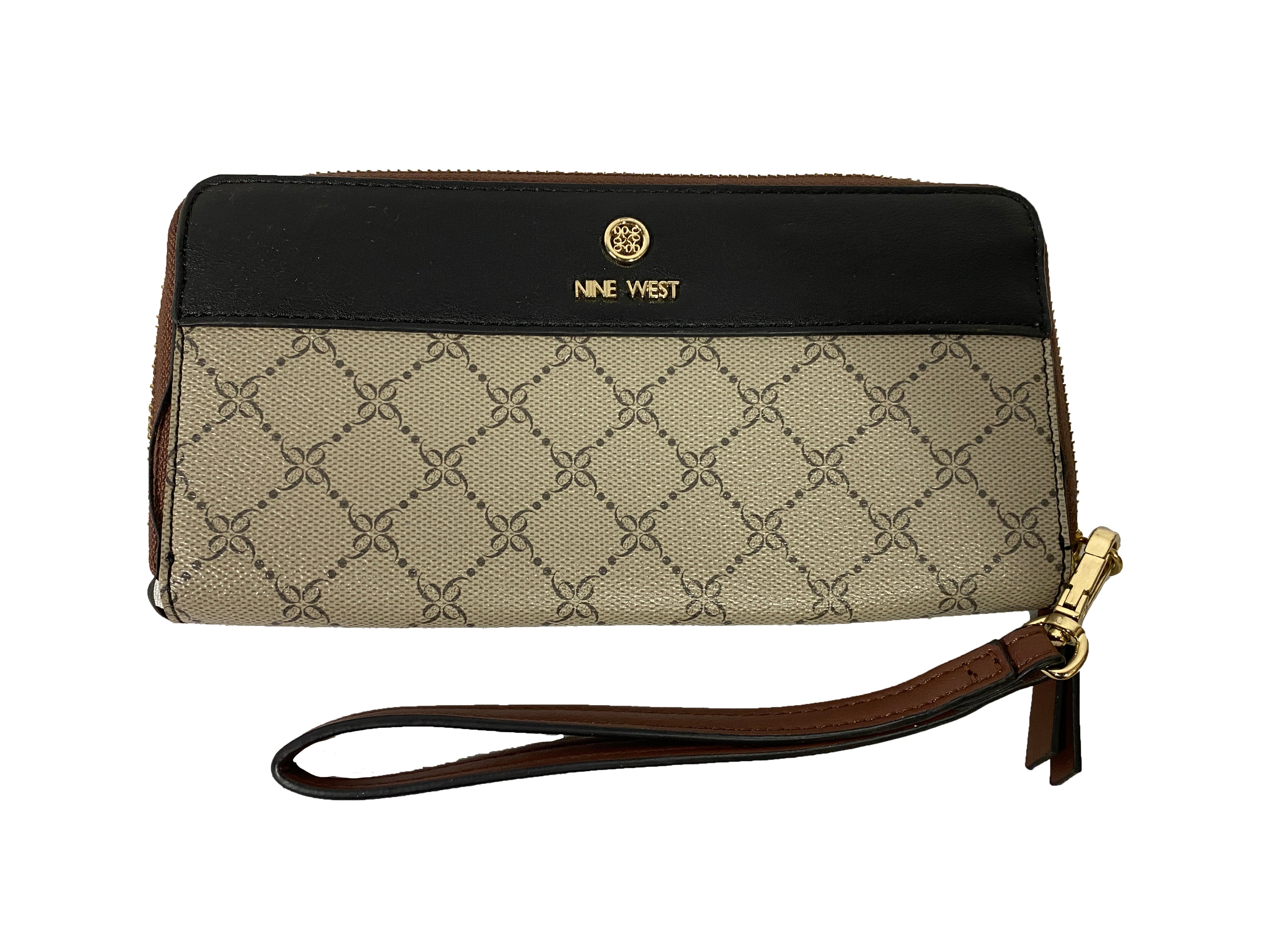 Nine West Zip Around Wristlet Wallet