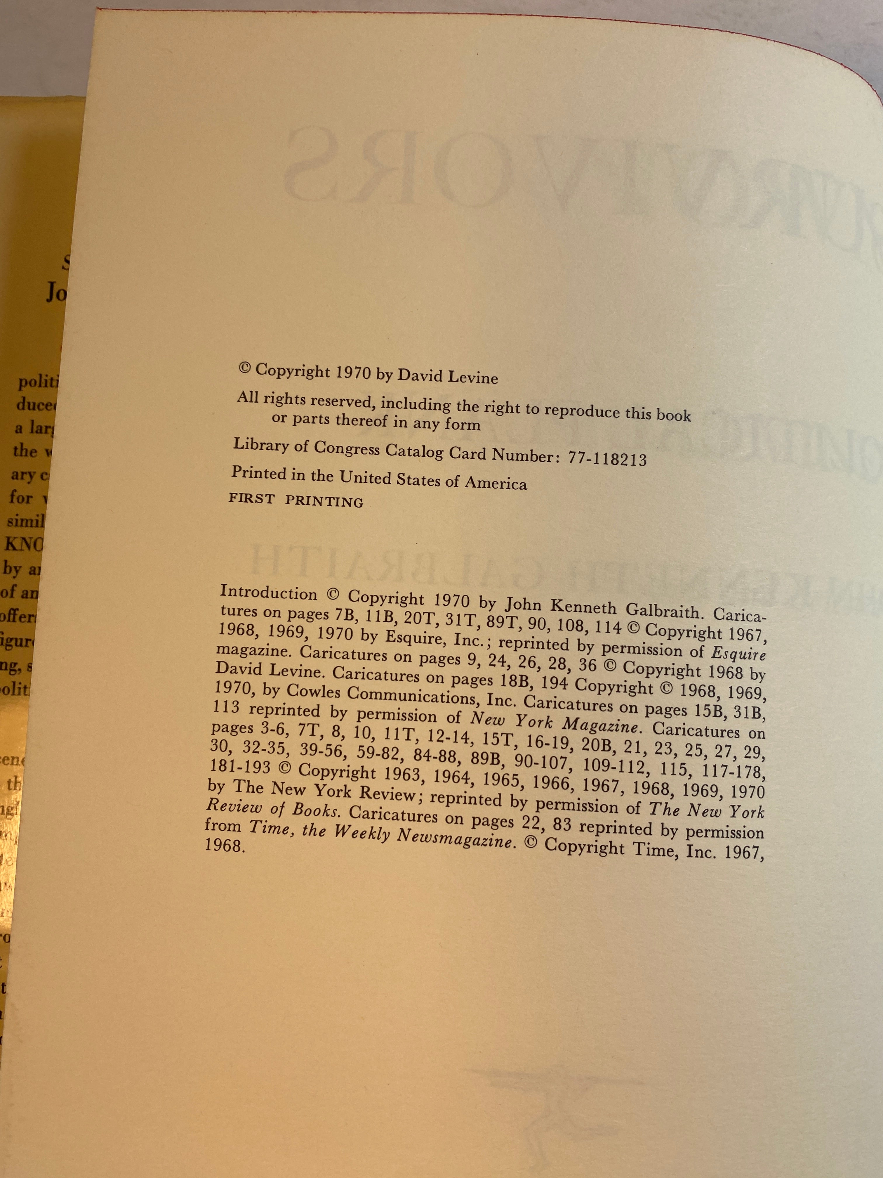 No Known Survivors John Galbraith HCDJ 1970