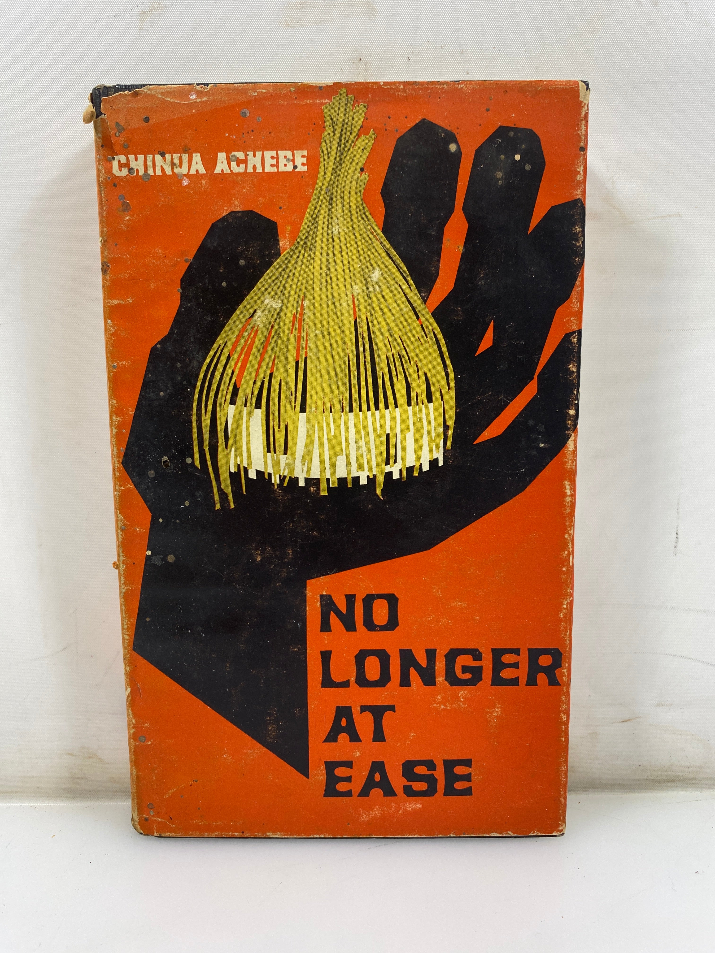 No Longer at Ease Chinua Achebe Ivan Obolensky Inc 1961 HCDJ
