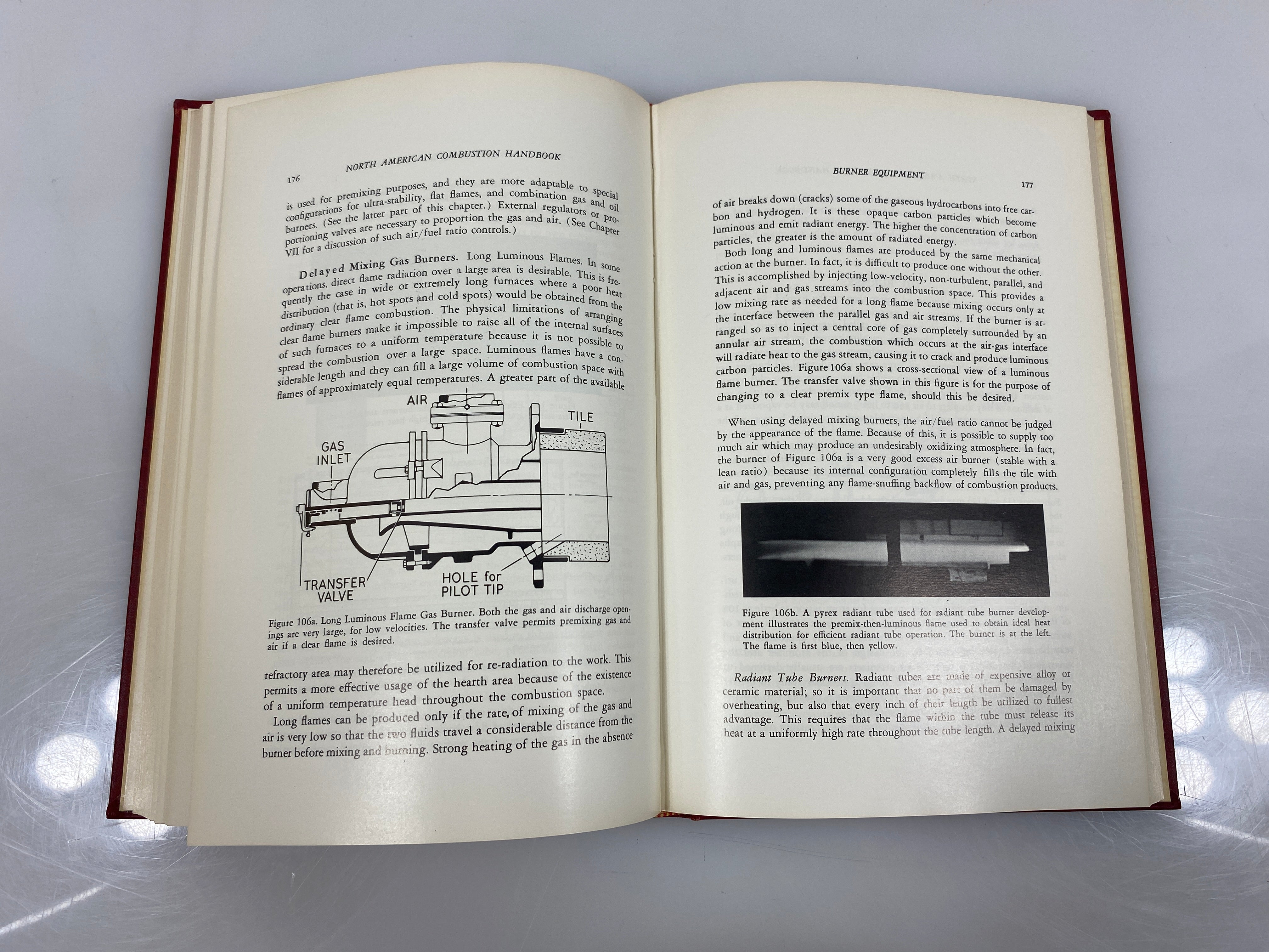 North American Combustion Handbook 1st Ed. 3rd Print 1965 HC