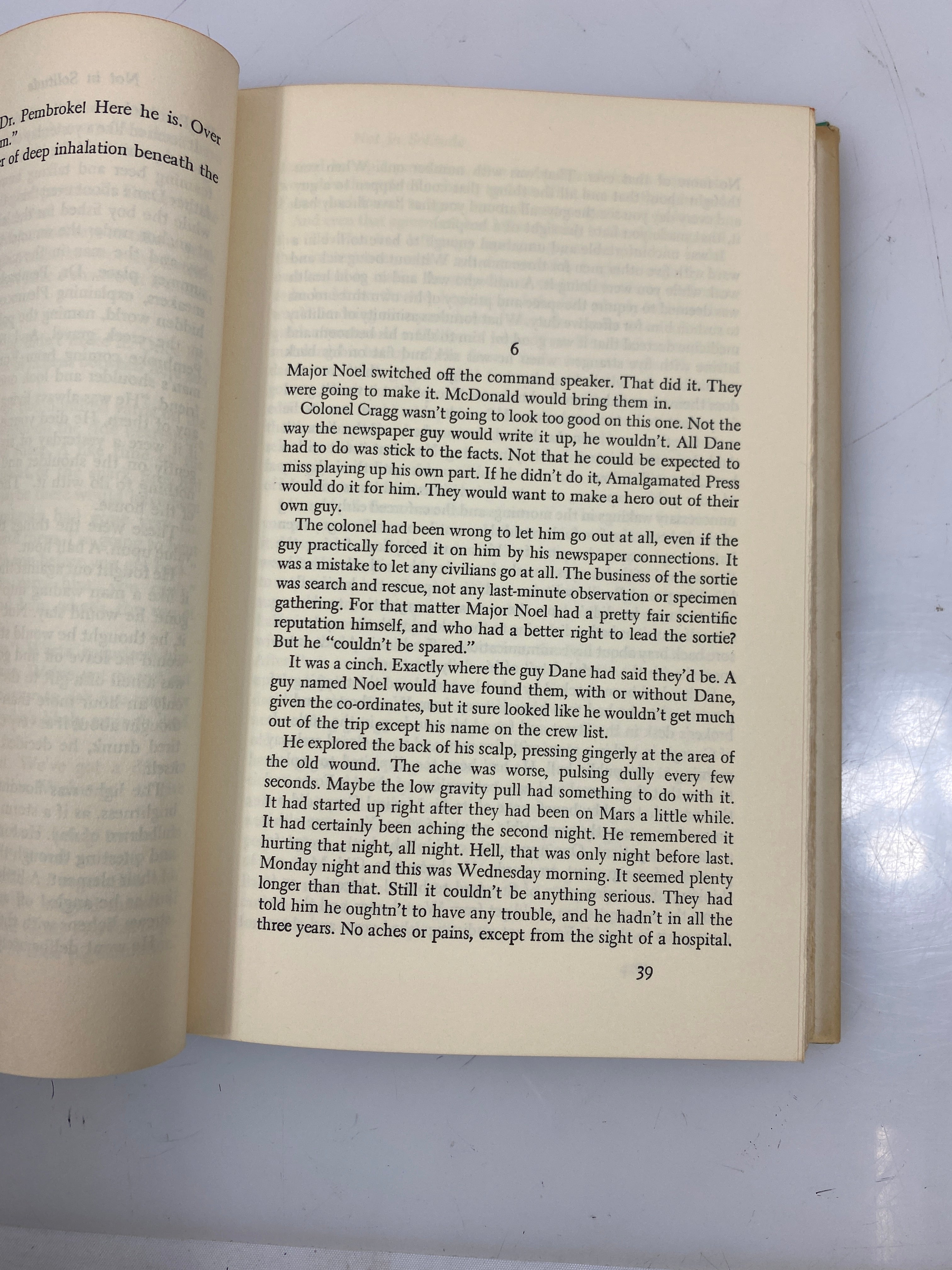 Not in Solitude by Kenneth F. Gantz 1959 HCDJ