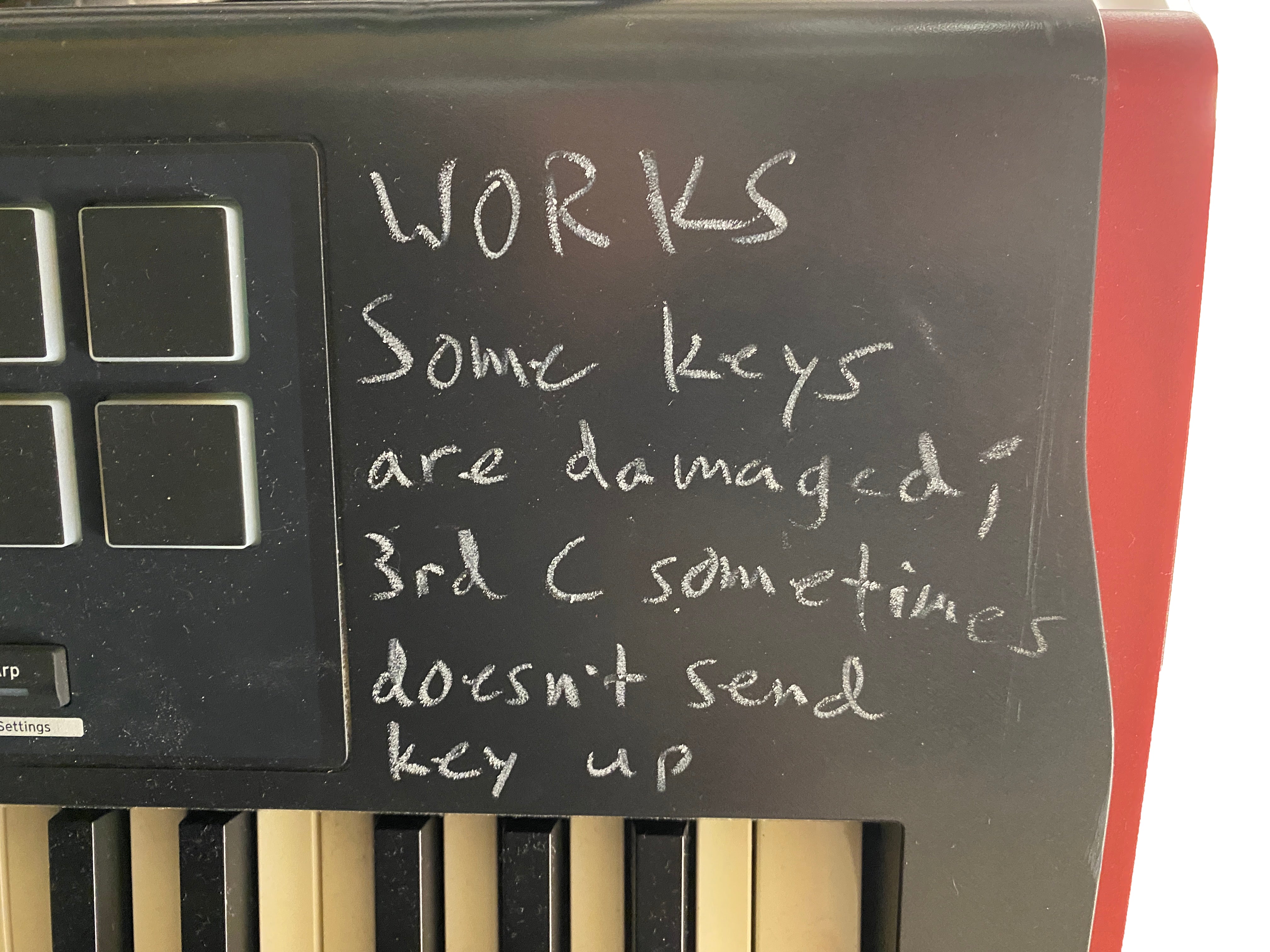 Novation Impulse 61-Key MIDI Keyboard *Key Issues* #2