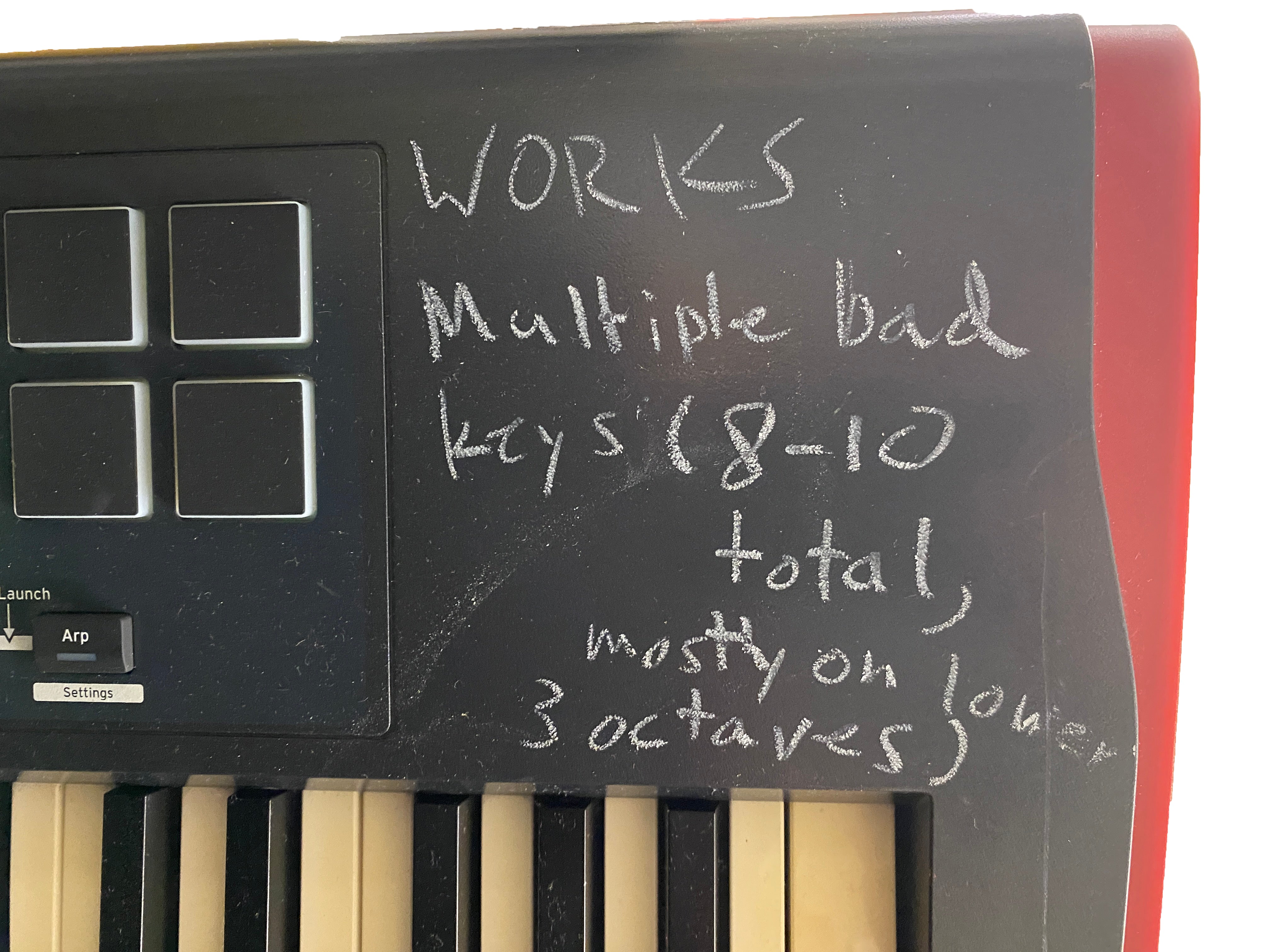 Novation Impulse 61-Key MIDI Keyboard *Key Issues* #4