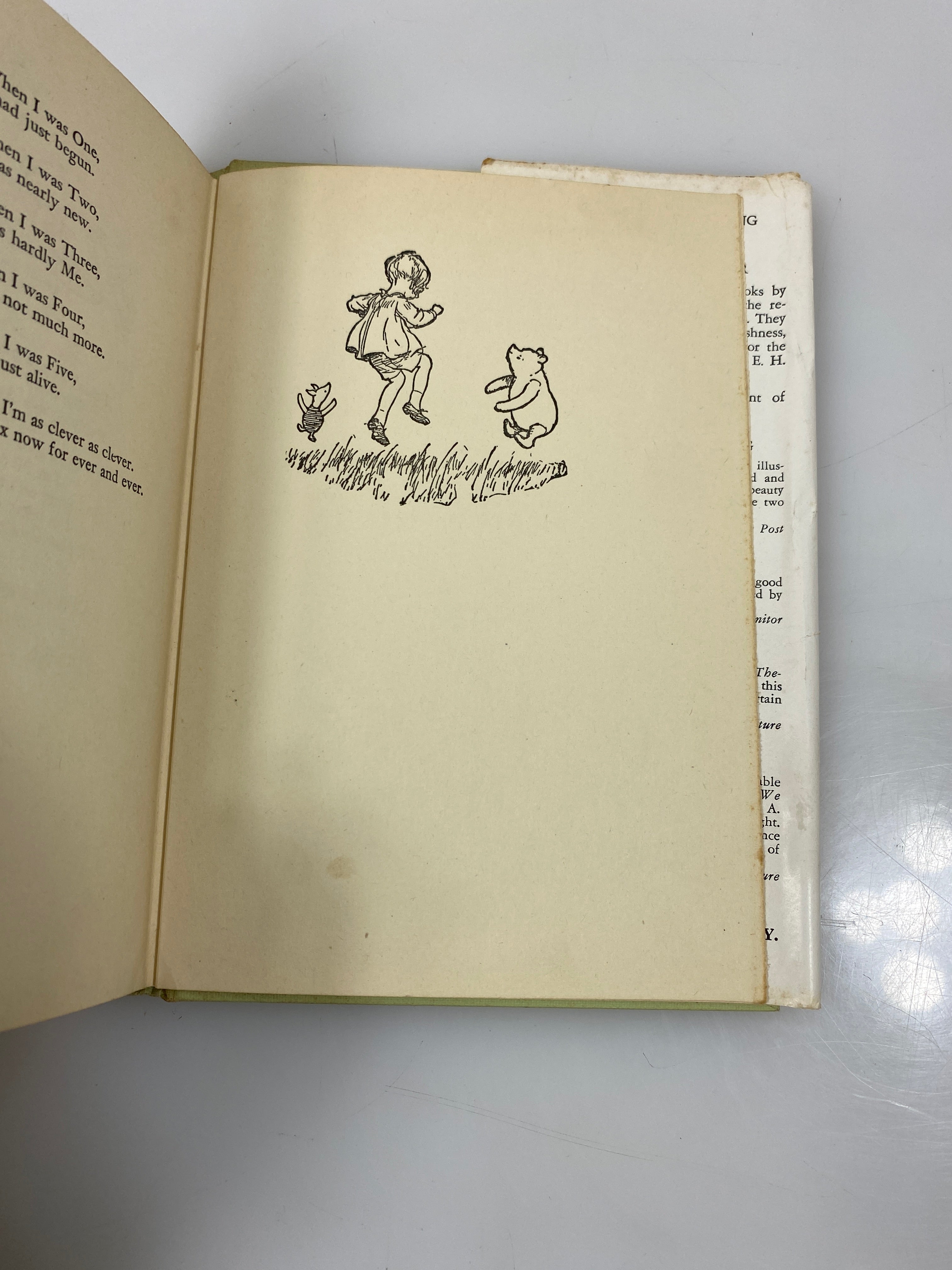 Now We Are Six by A.A. Milne 1949 HCDJ