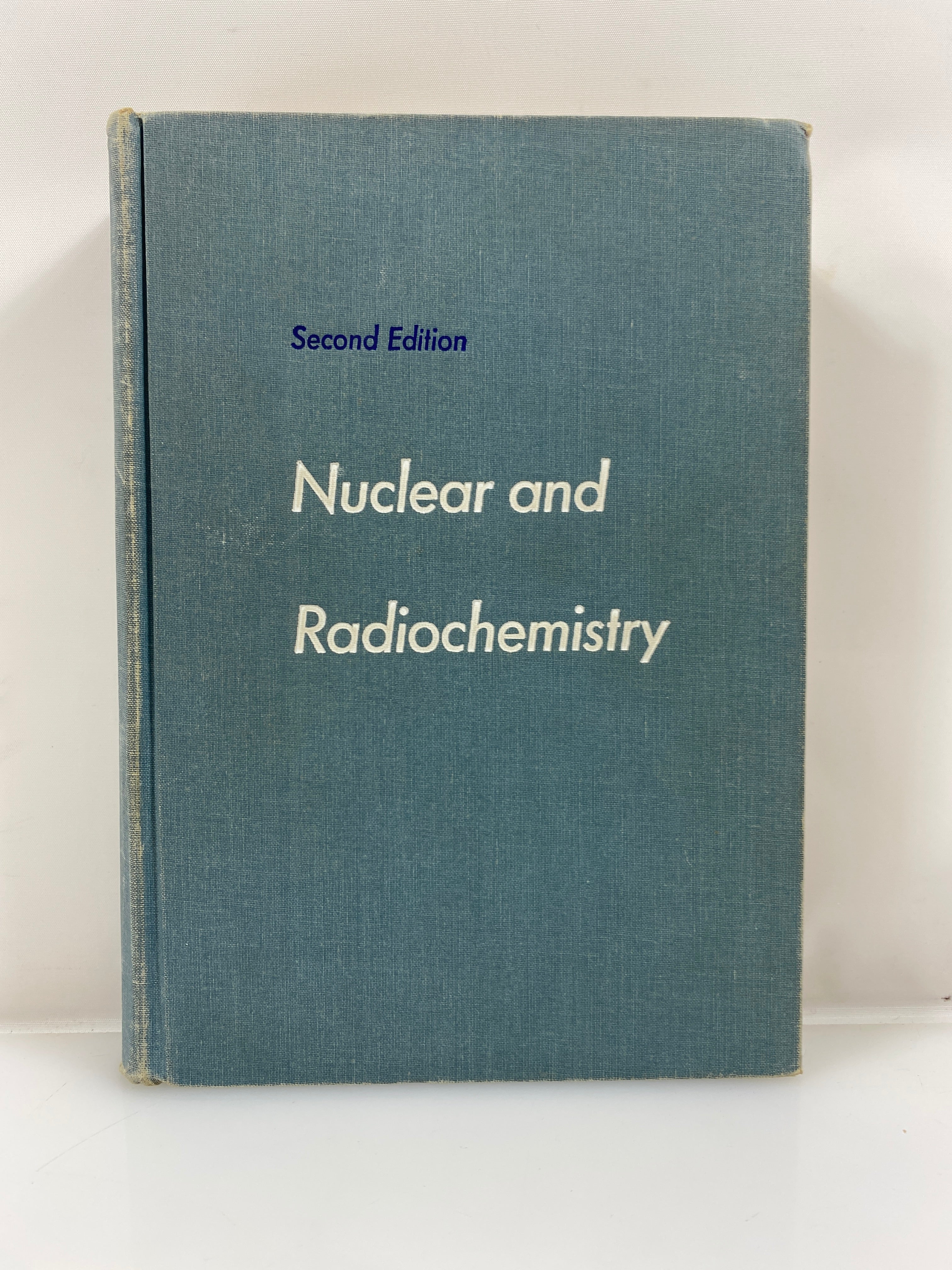 Nuclear and Radiochemistry Friedlander/Kennedy/Miller 2nd Ed. 1949