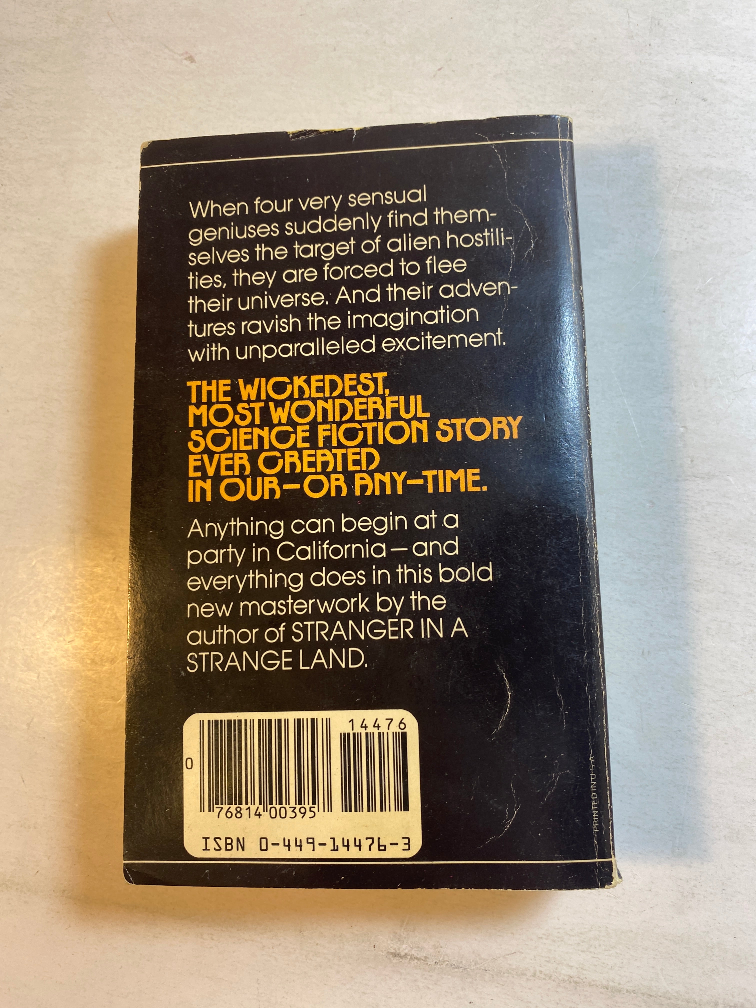 Number of the Beast Robert Heinlein sci-fi paperback 1985