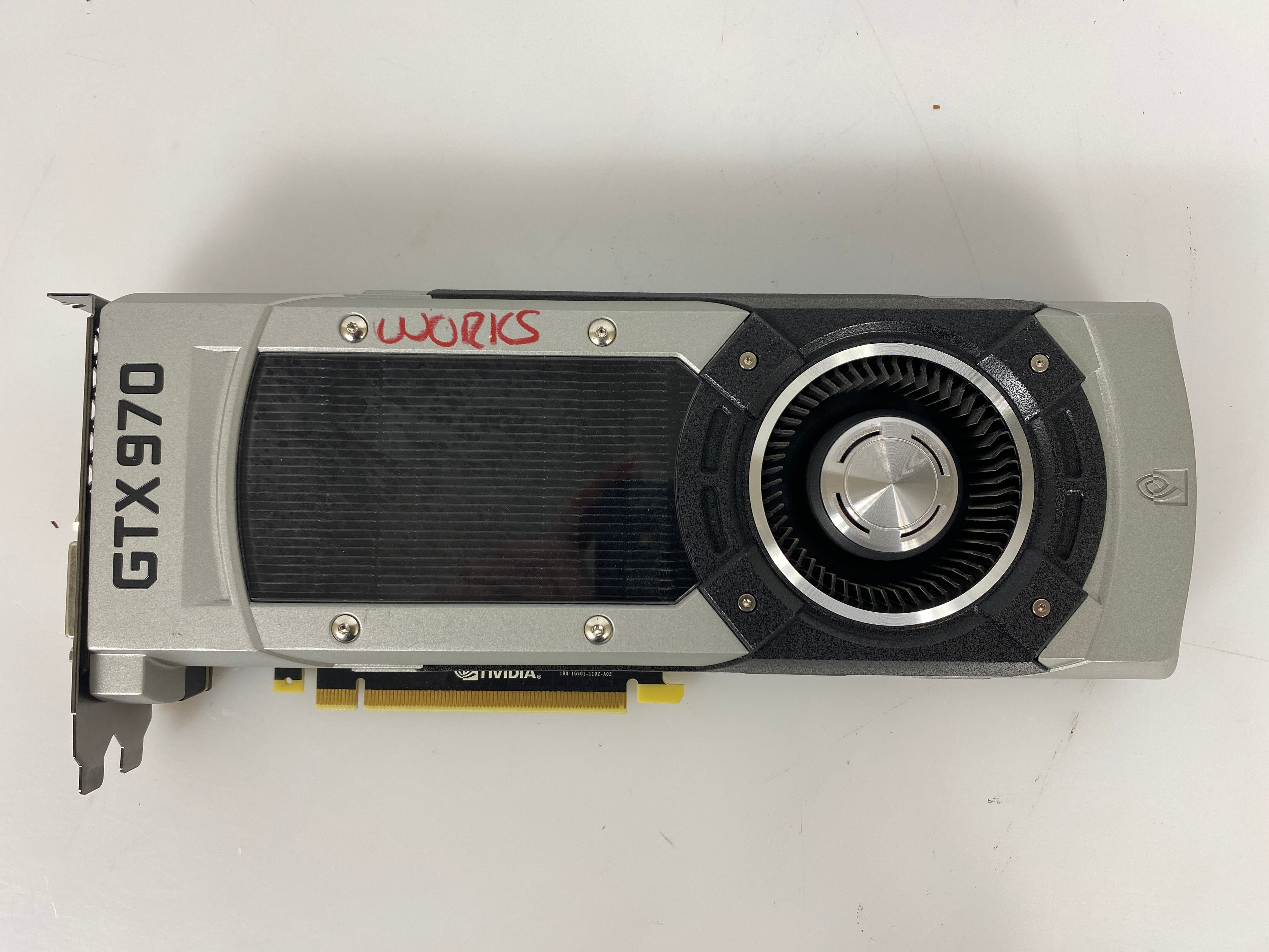 Nvidia GeForce GTX 970 4GB GDDR5 Graphics Card *Powers On Only*