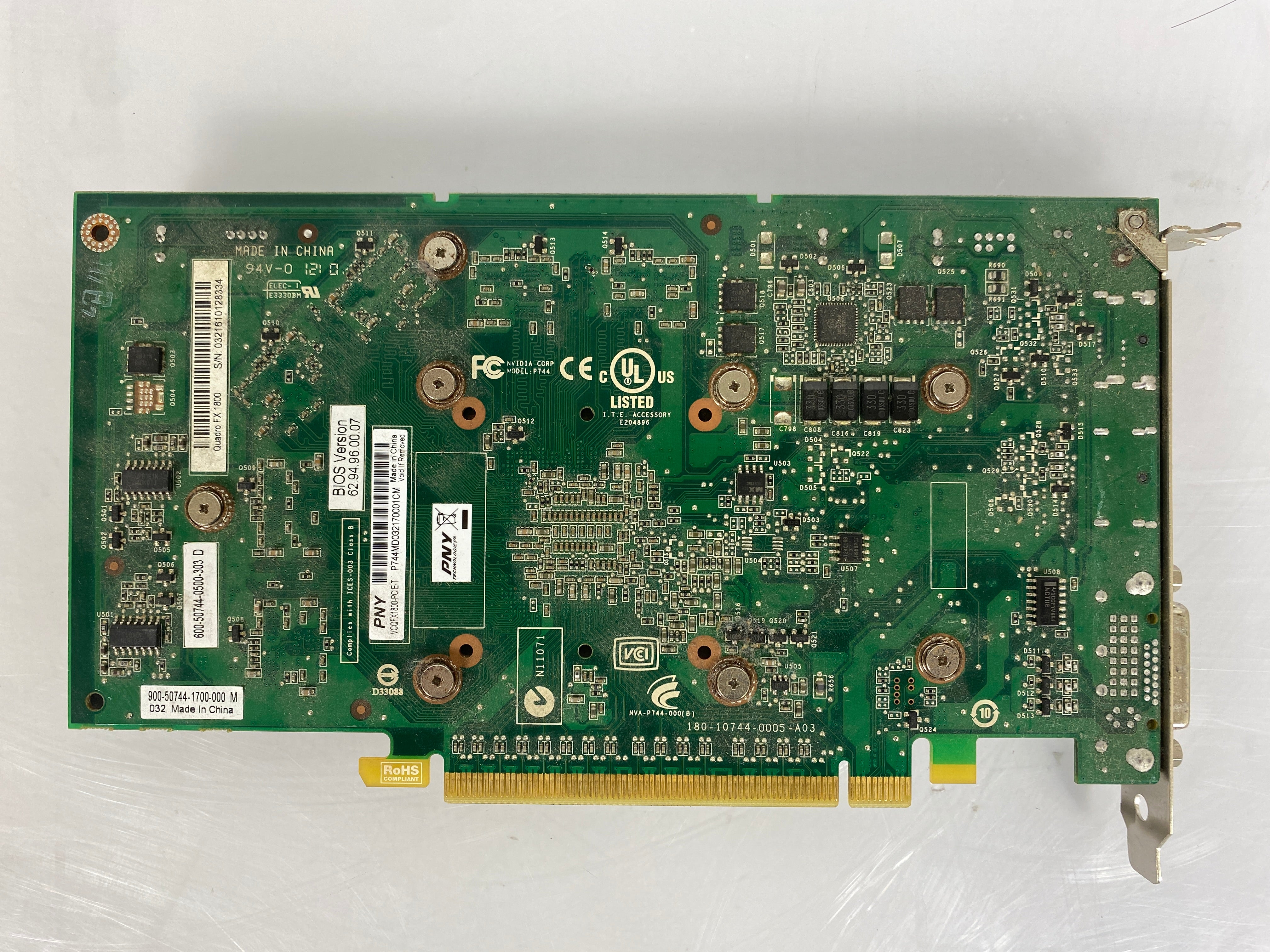 NVIDIA Quadro FX 1800 GDDR3 Graphics Card