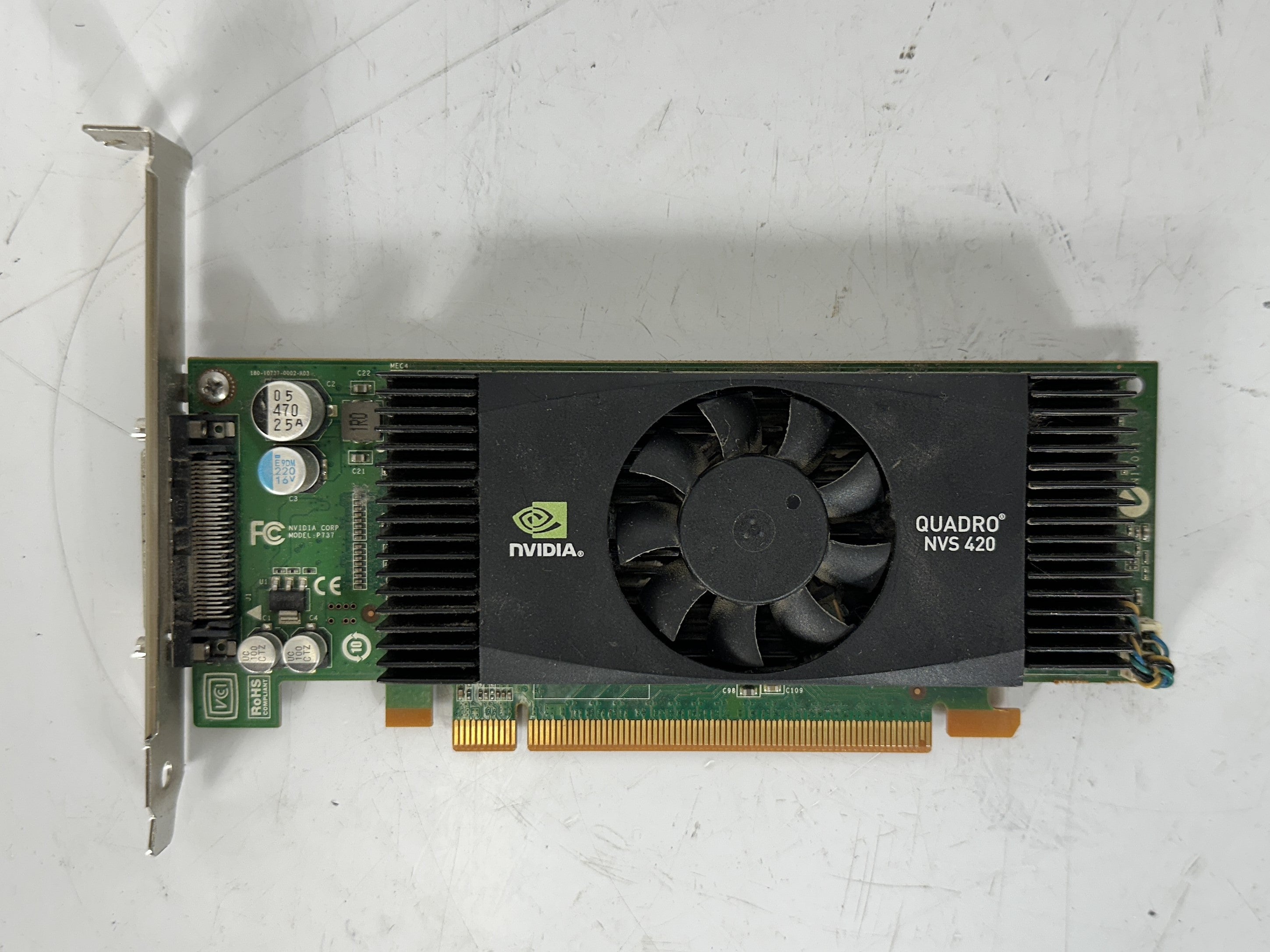 NVIDIA Quadro NVS420 256MB PCI-E Video Graphics Card