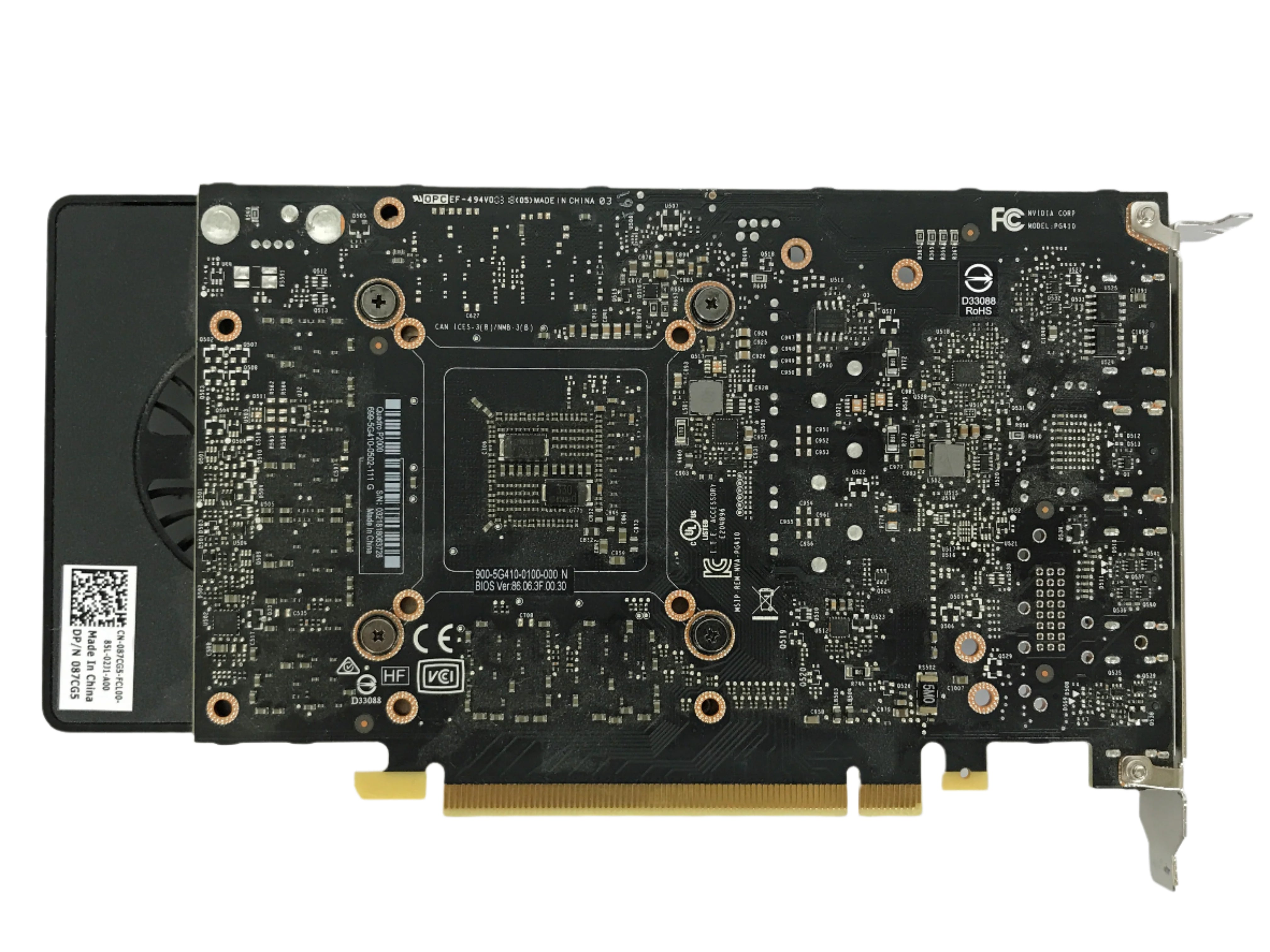 Nvidia Quadro P2000 5GB GDDR5 PCIe Video Graphics Card