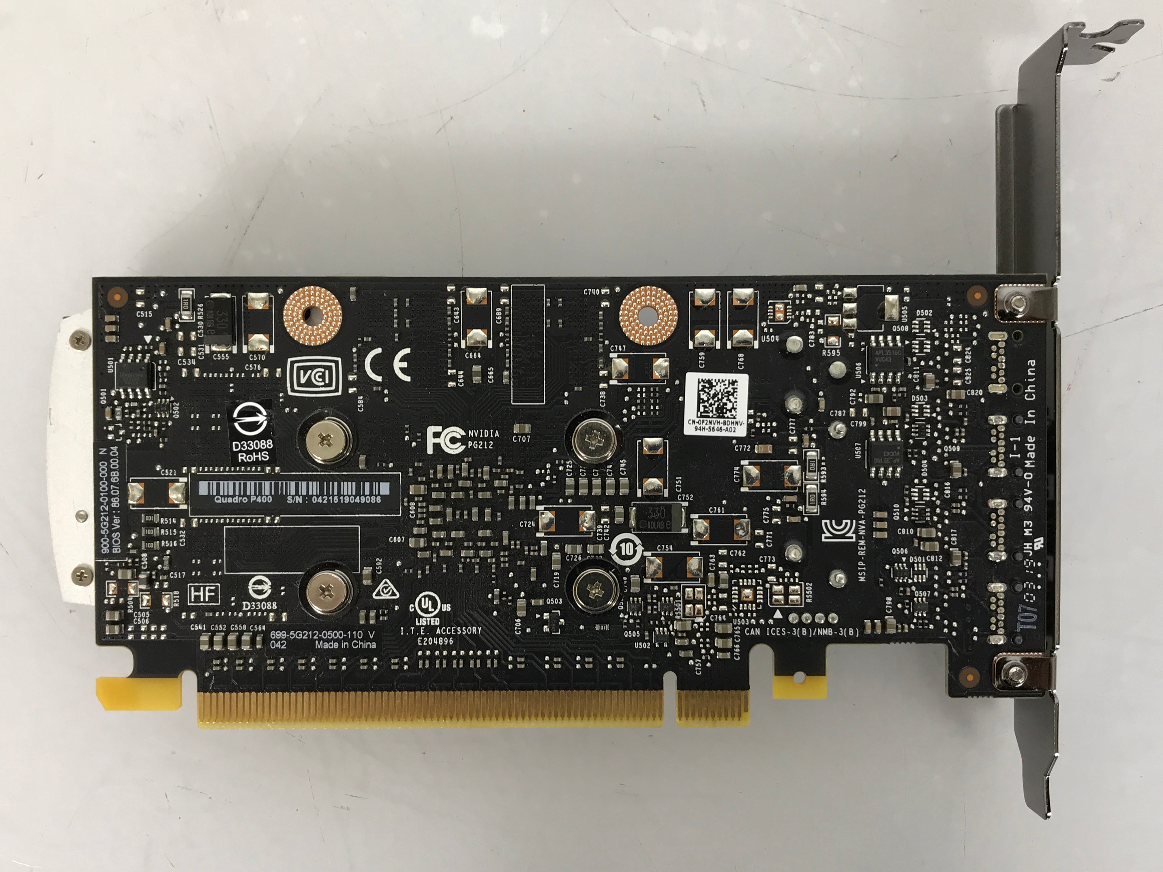 Nvidia Quadro P400 2GB GDDR5 PCIe Video Graphics Card