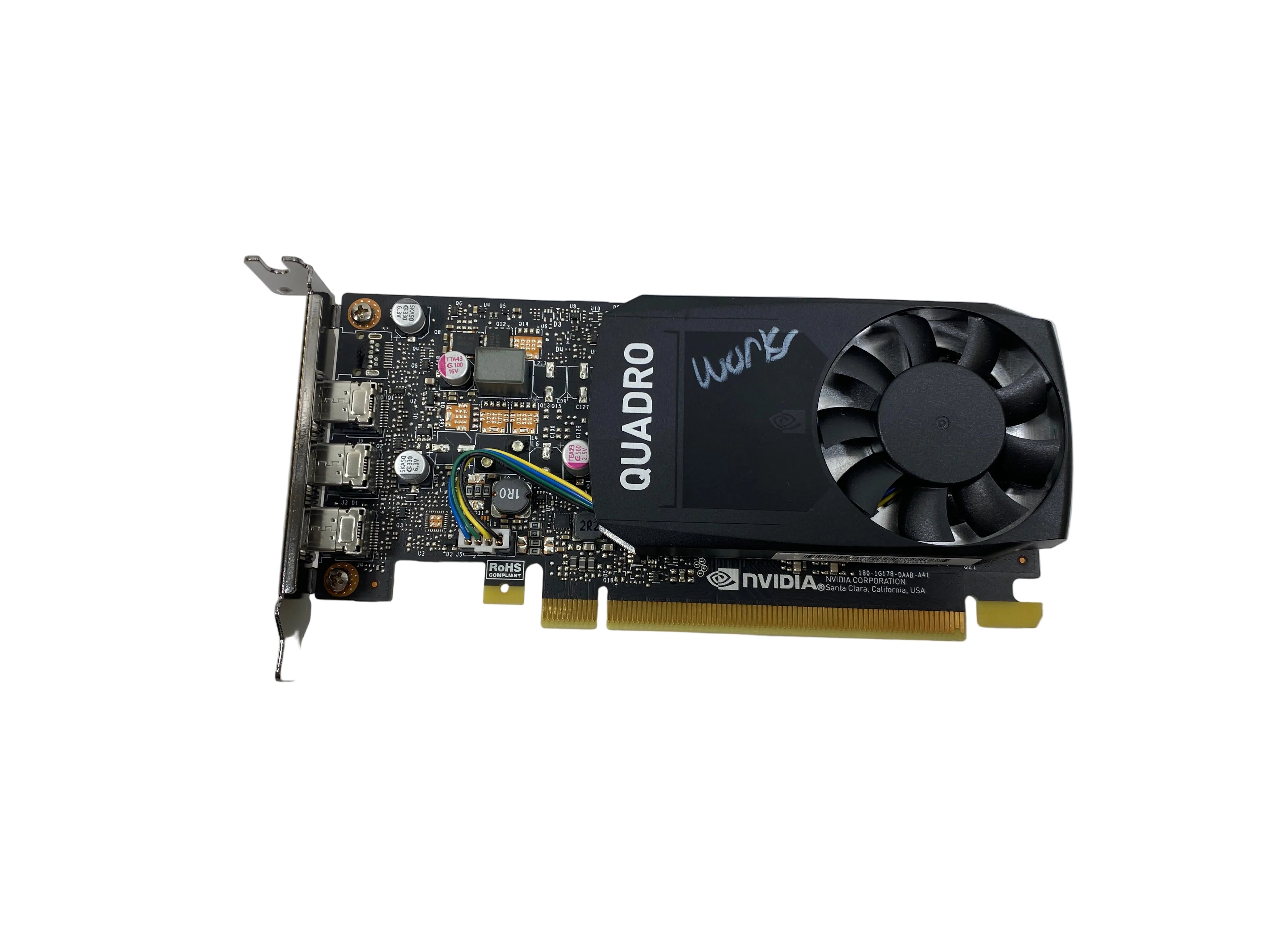 Nvidia Quadro P400 2GB GDDR5 PCIe Video Graphics Card Low Profile