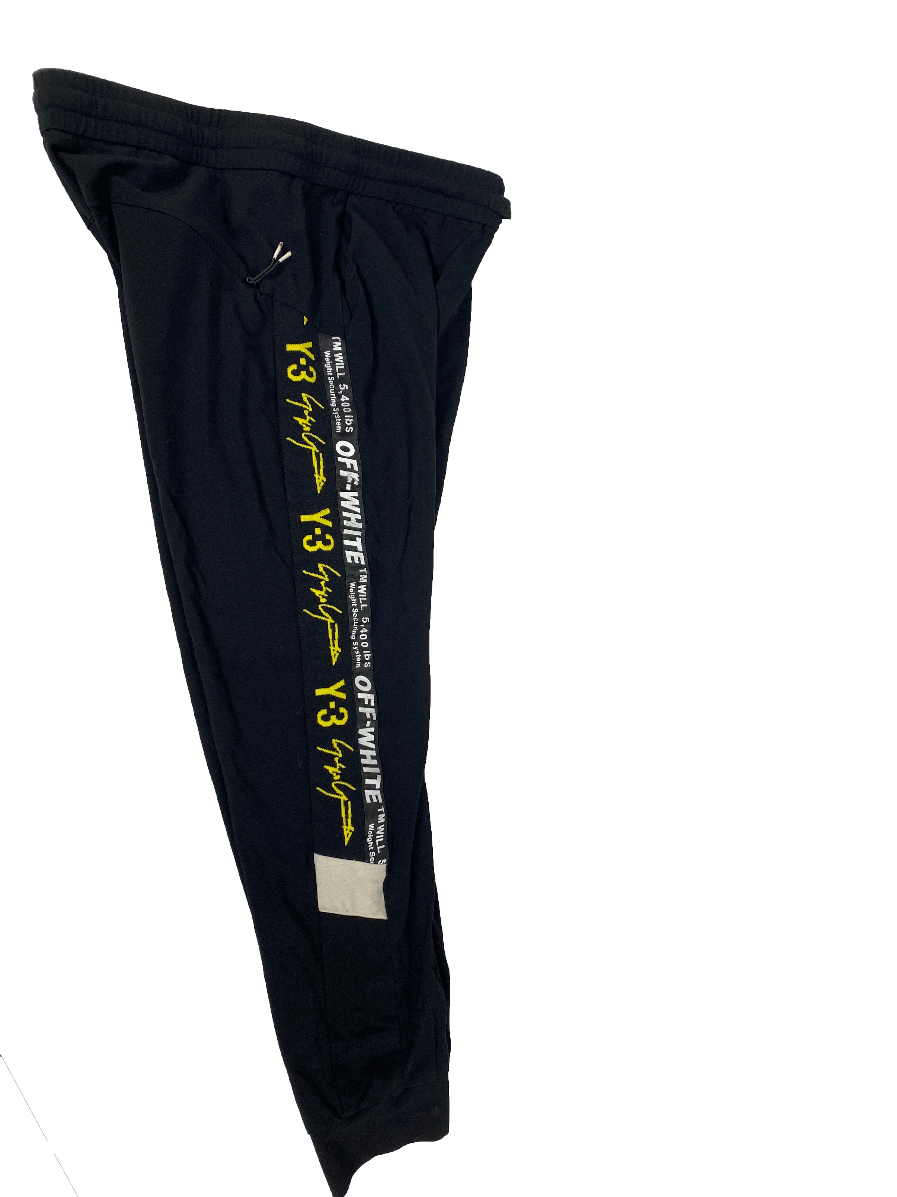 Off White Black Pants Men's Size 38