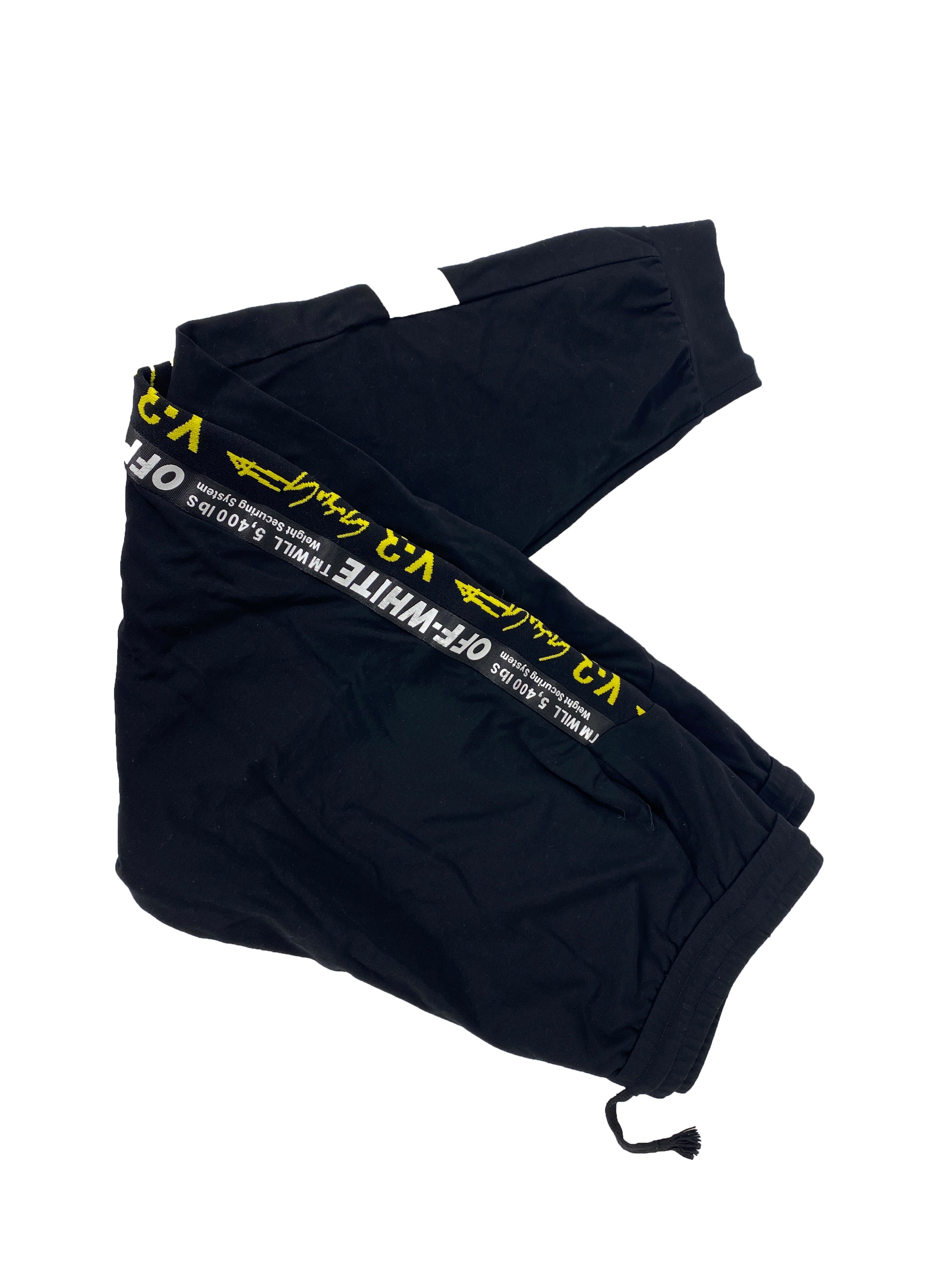 Off White Black Pants Men's Size 38