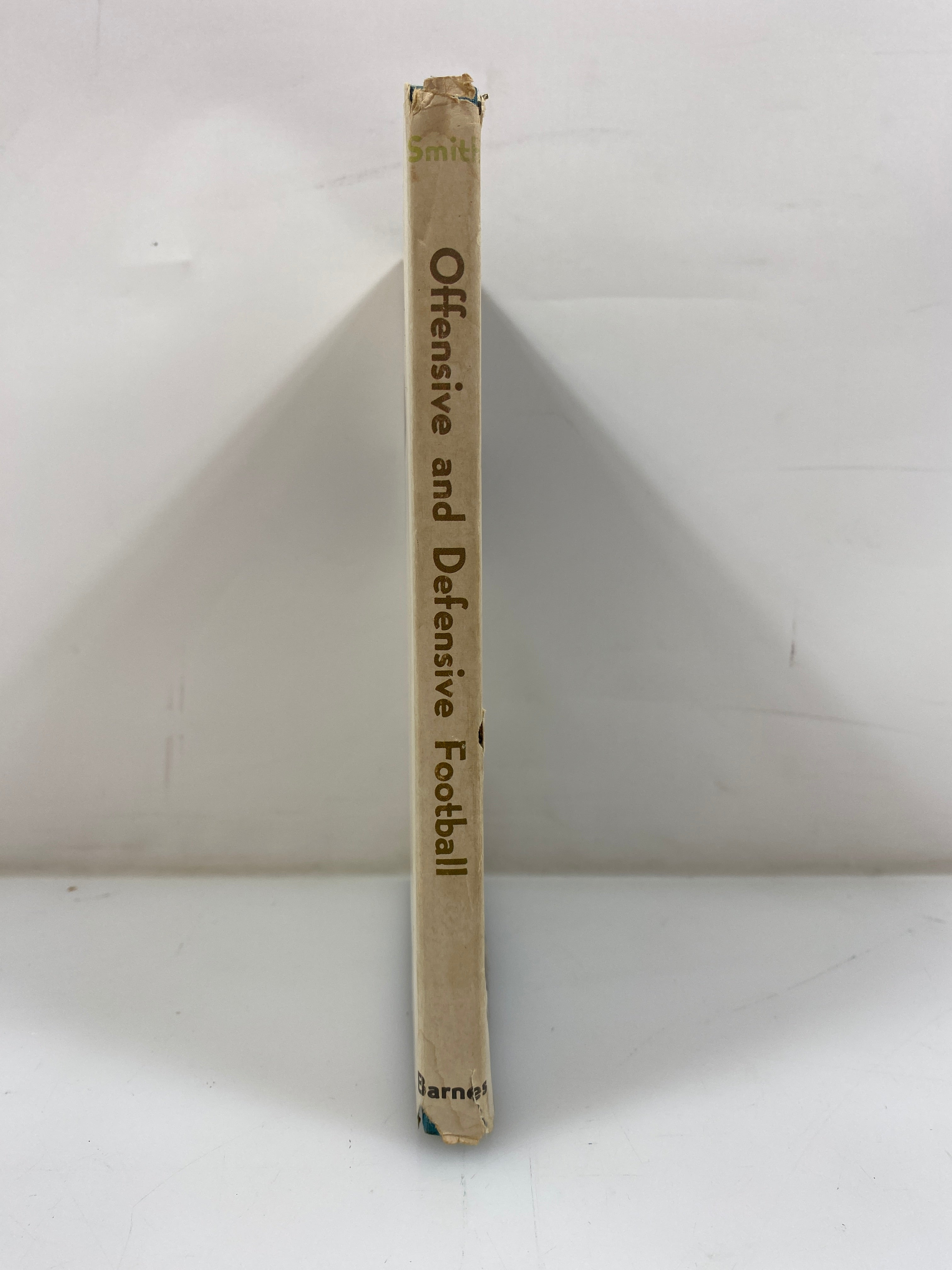 Offensive and Defensive Football Burt Smith 1970 HCDJ