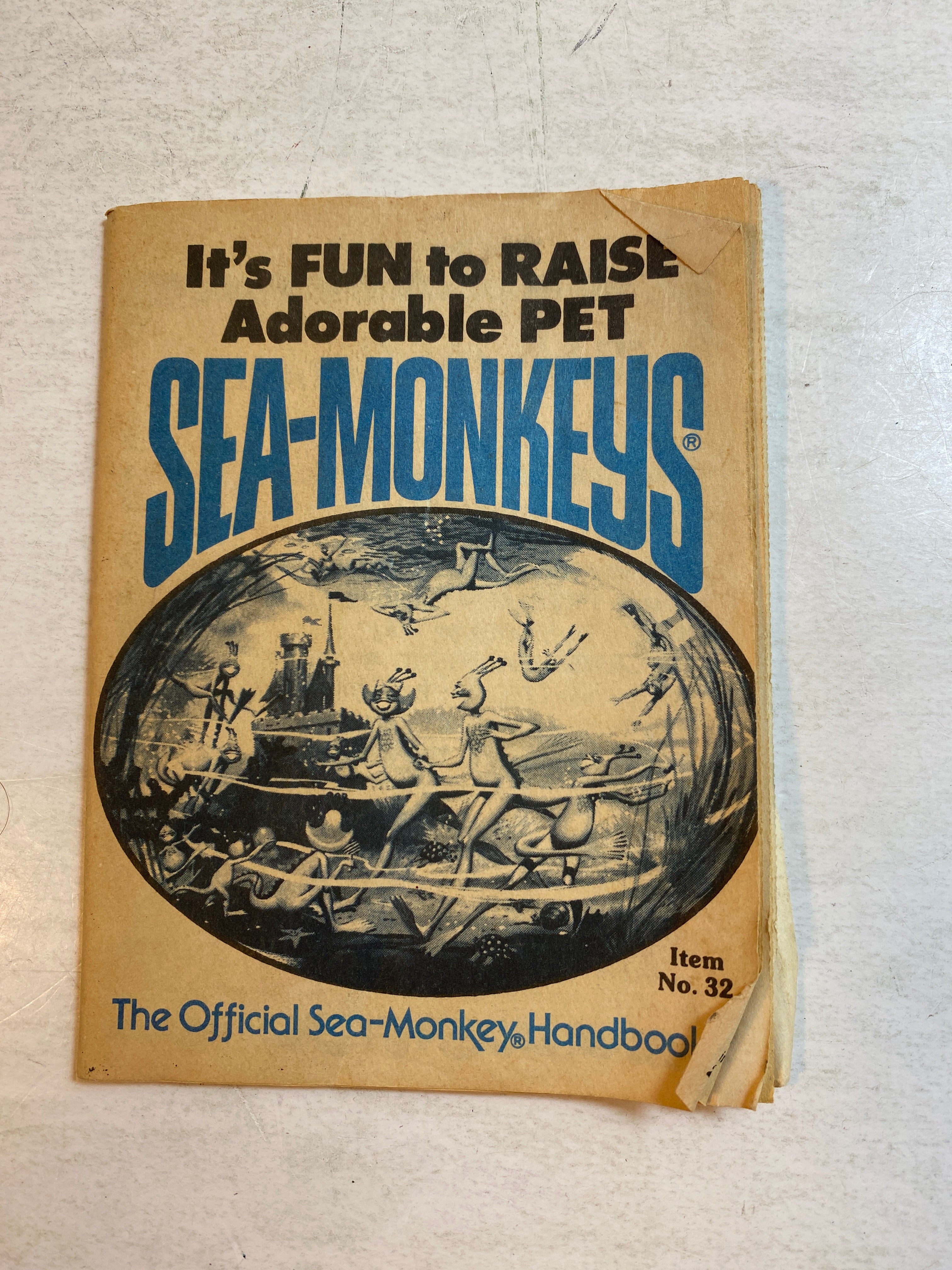 Official Sea-Monkey Handbook 1985
