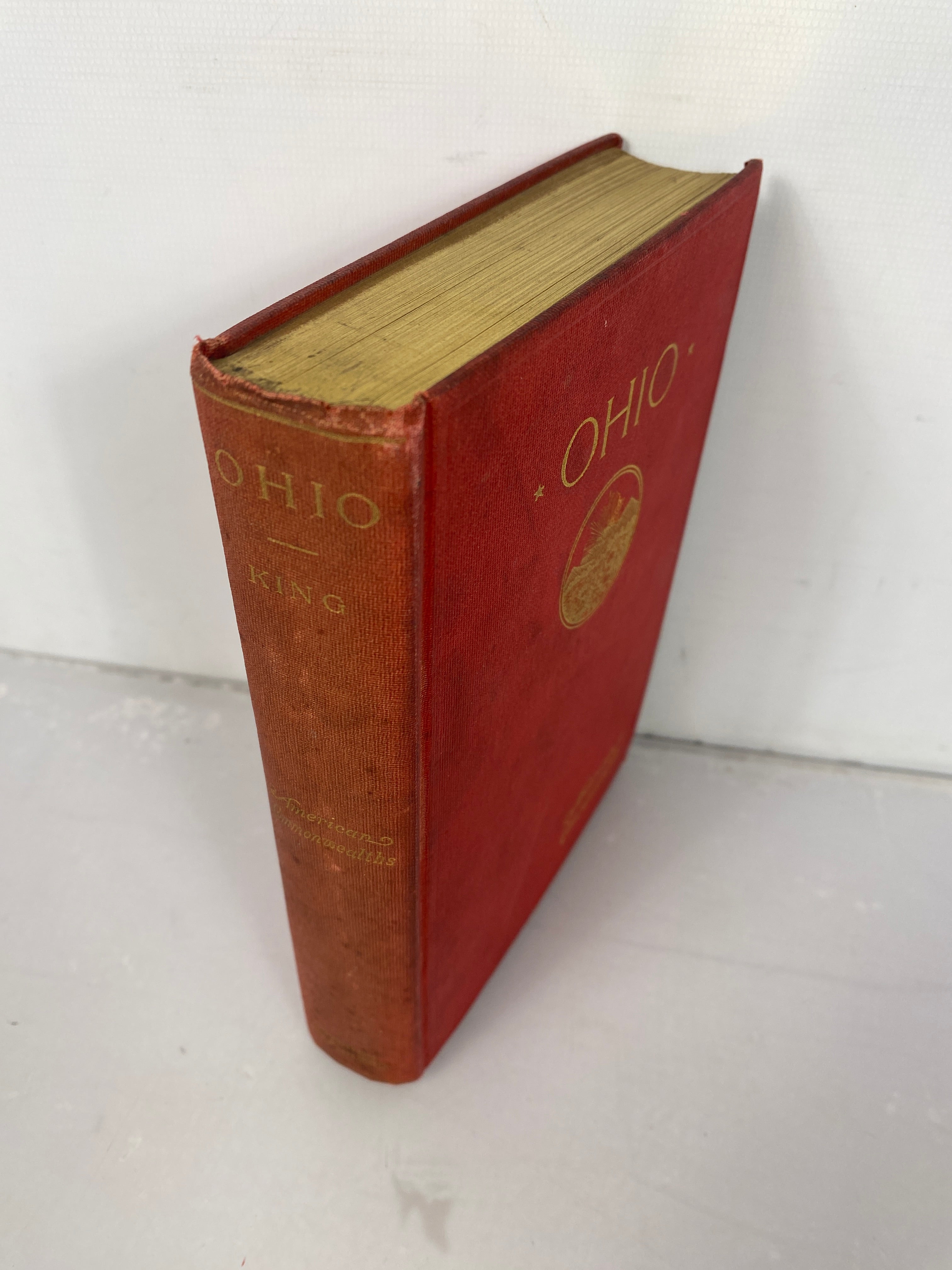 Ohio Fruits of the Ordinance of 1787 Rufus King HC 1903