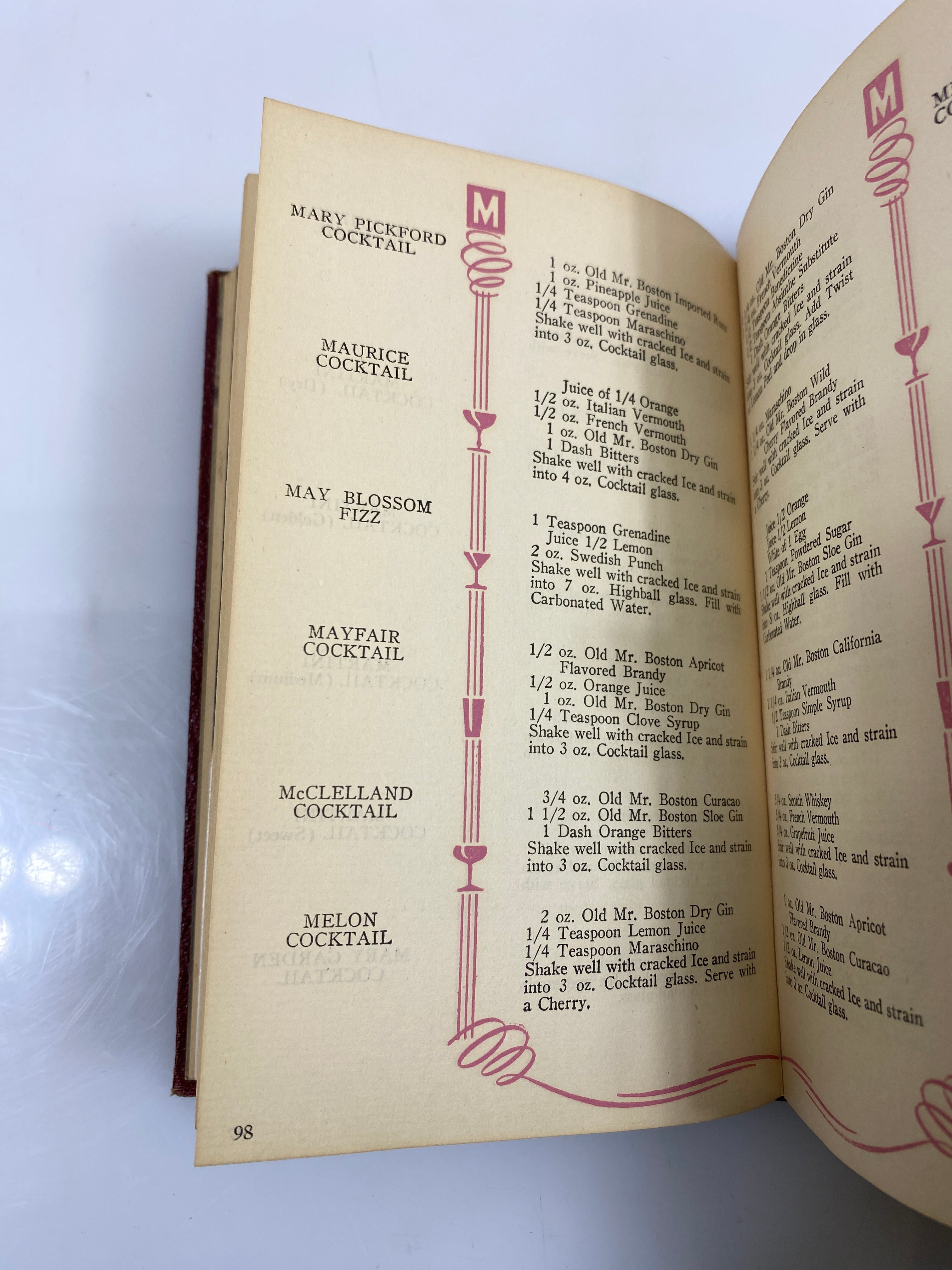 Old Mr. Boston Official Bartenders Guide 1941 HC