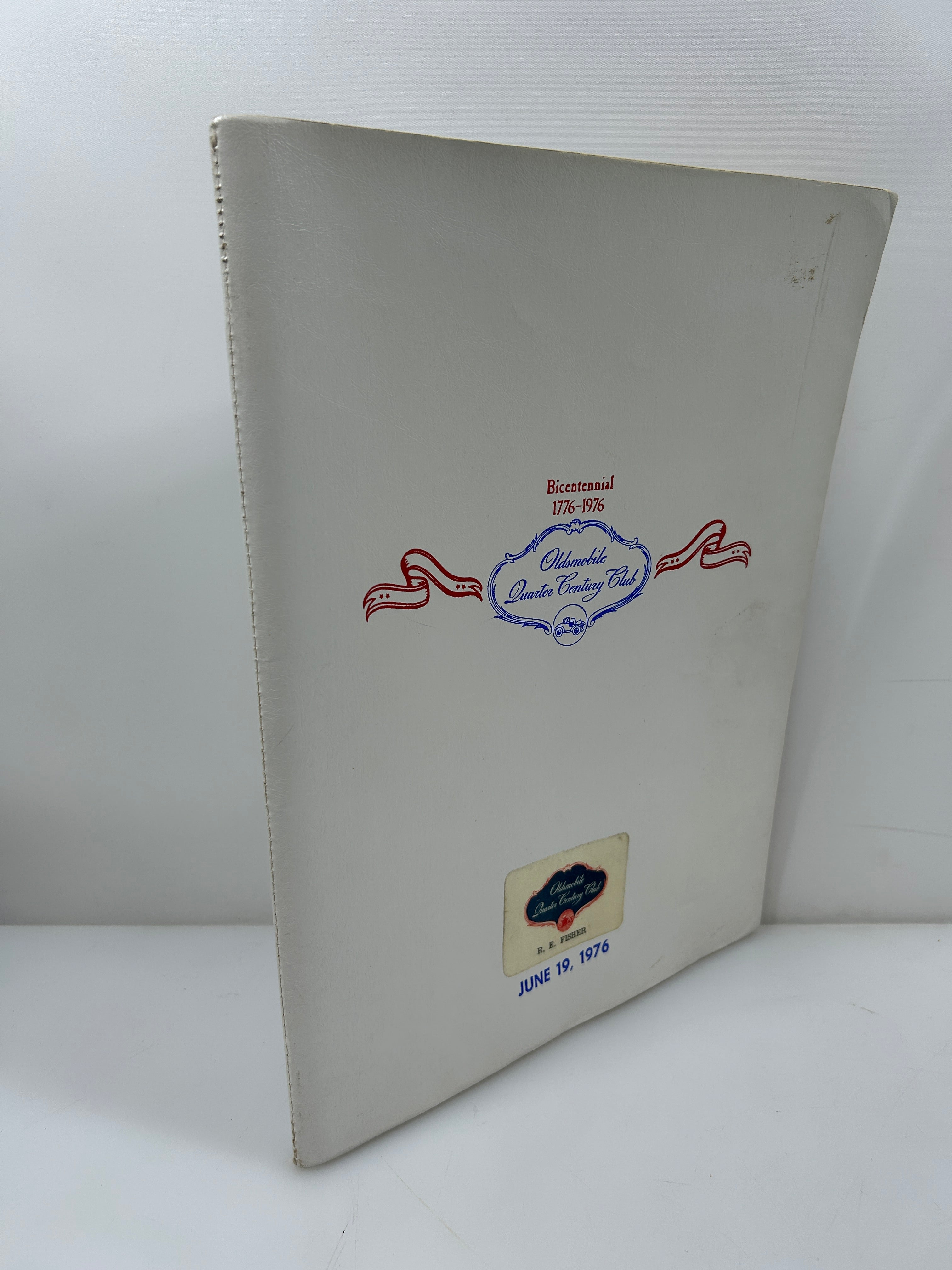 Oldsmobile Quarter Century Club Bicentennial  Ed Rand McNally Road Atlas 1976 SC