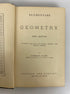 Olney's New Elementary Geometry "New Edition" 1883 Antique HC